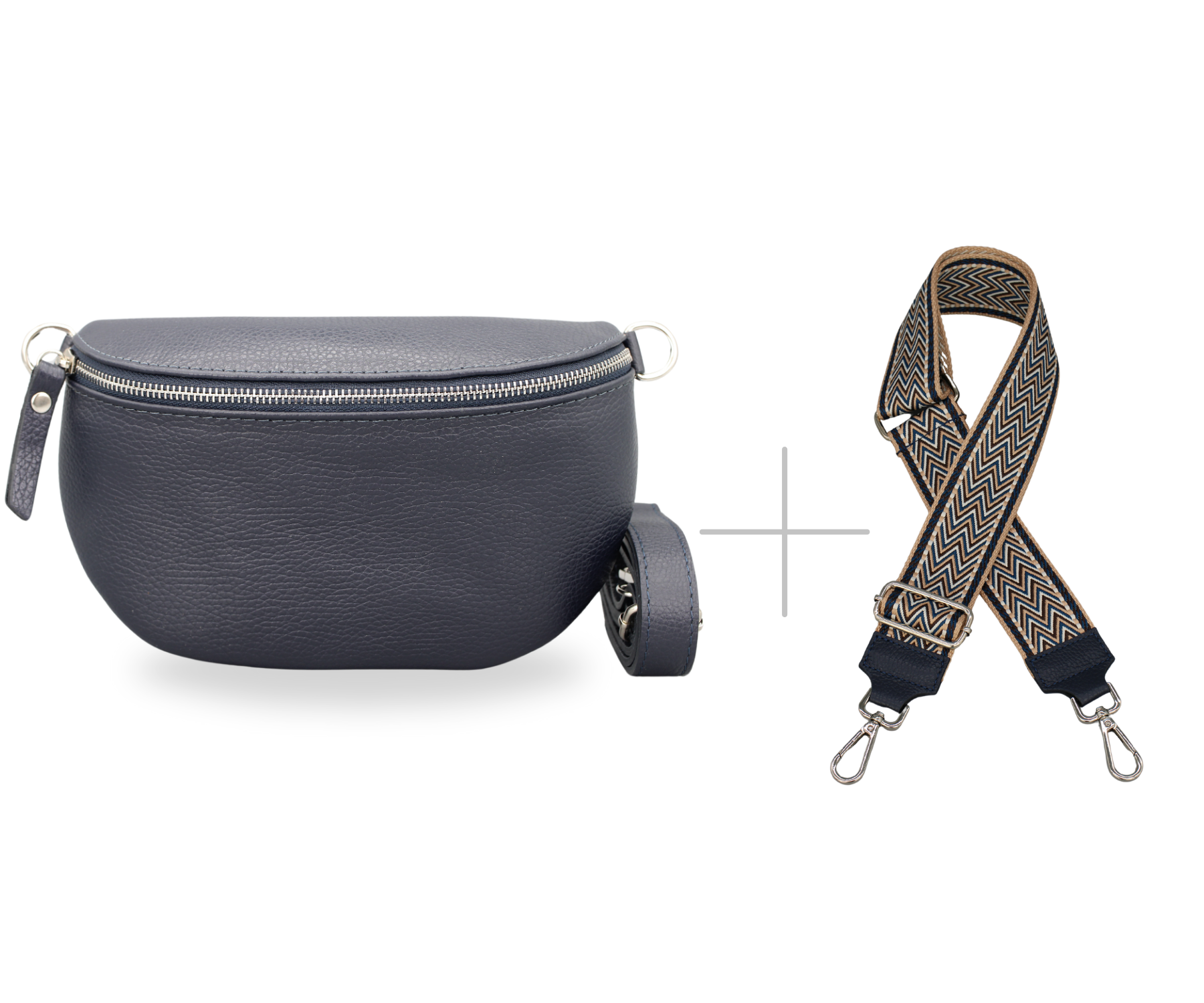 Echtes Leder mit verstellbarem Schulterriemen Gewicht: ,2 kg