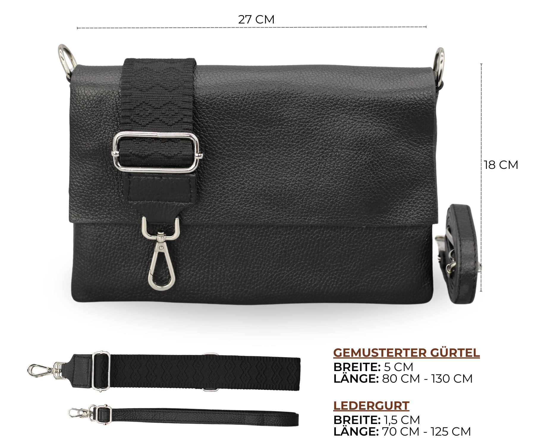 Elisa - cognac brown
