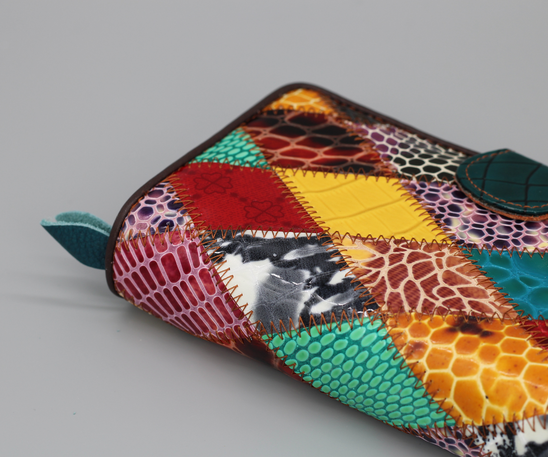 Buntes Portemonnaie Lang