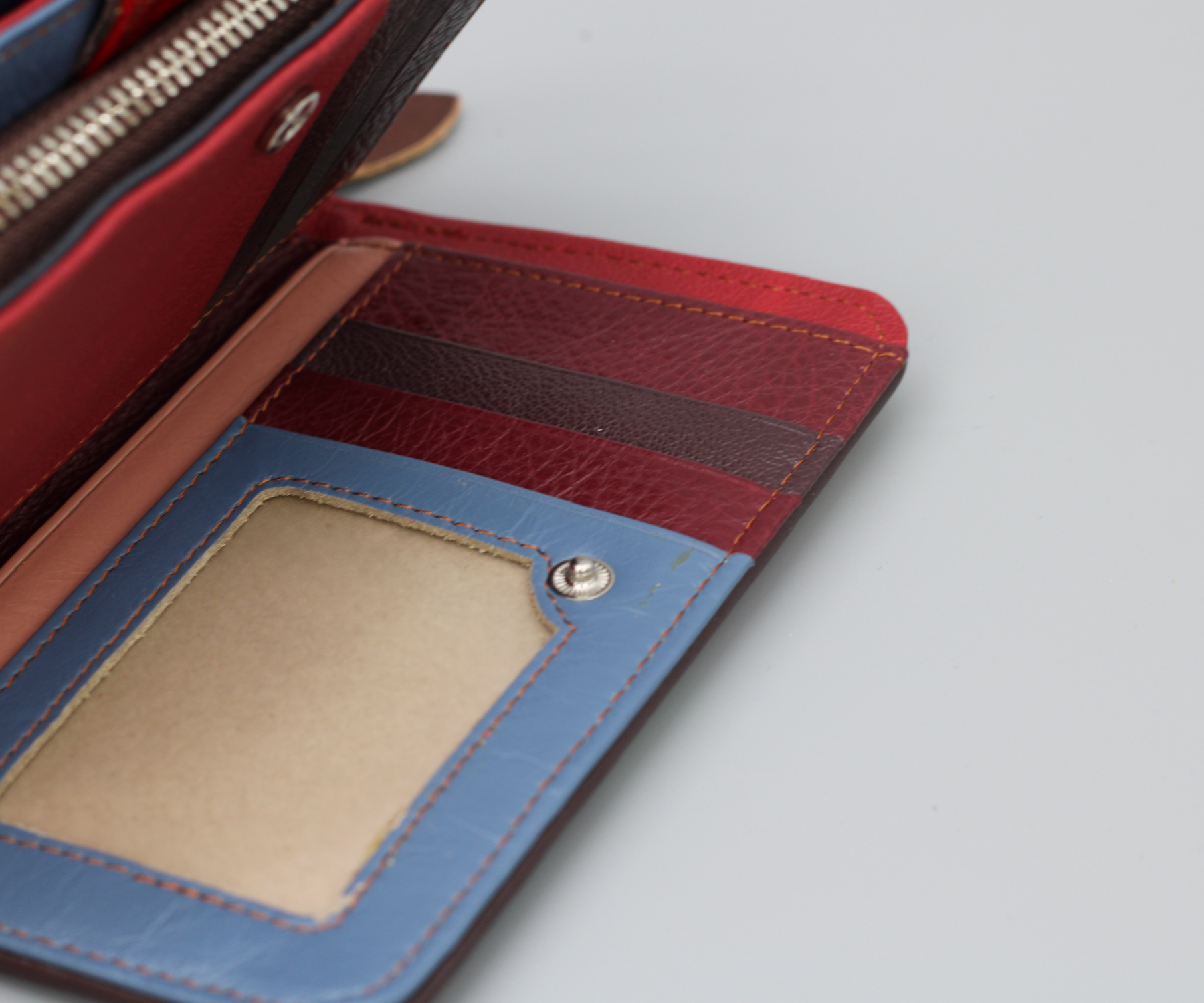 Buntes Portemonnaie Kurz