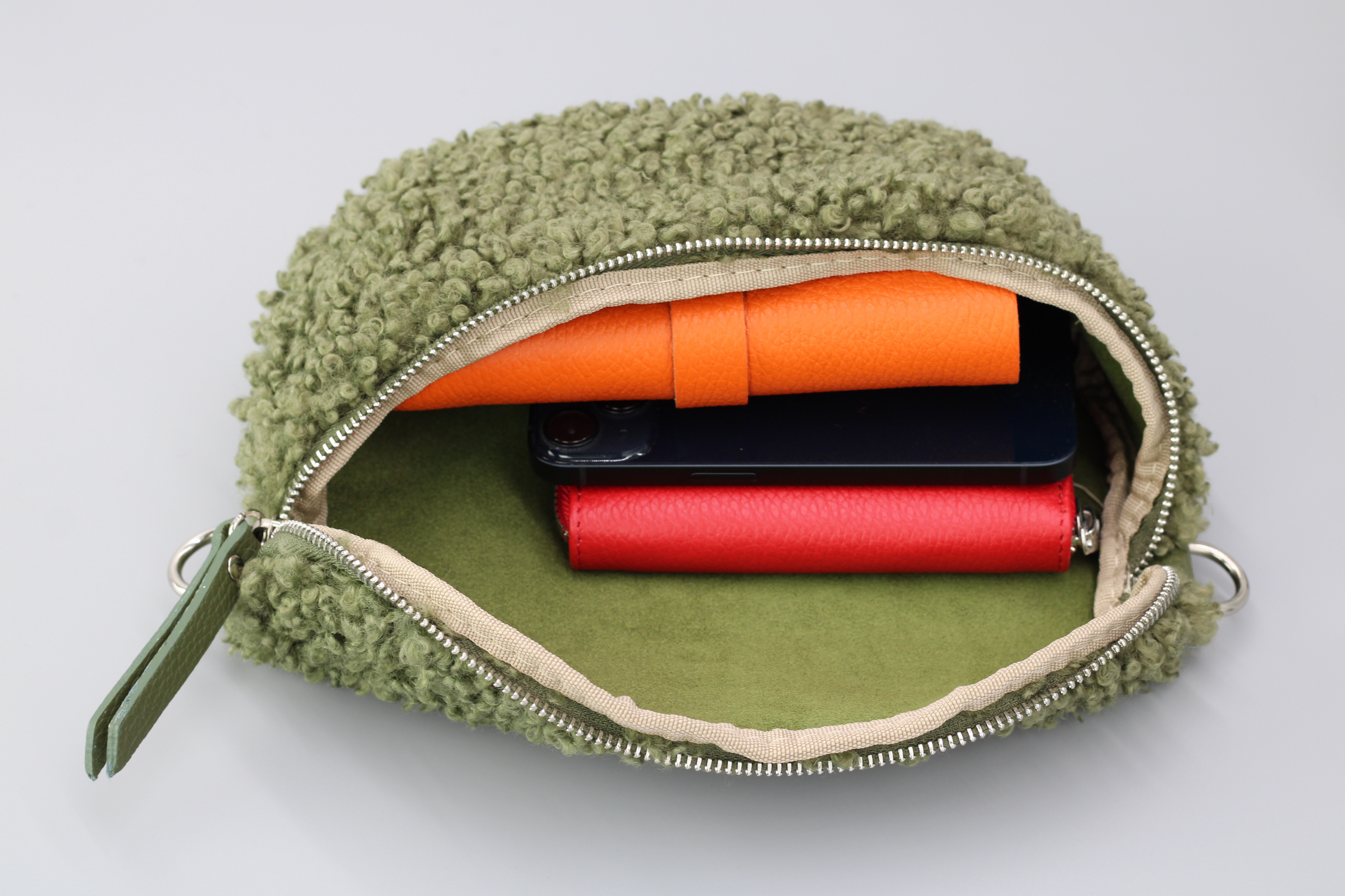 Teddy - Medium Khaki (Silber)