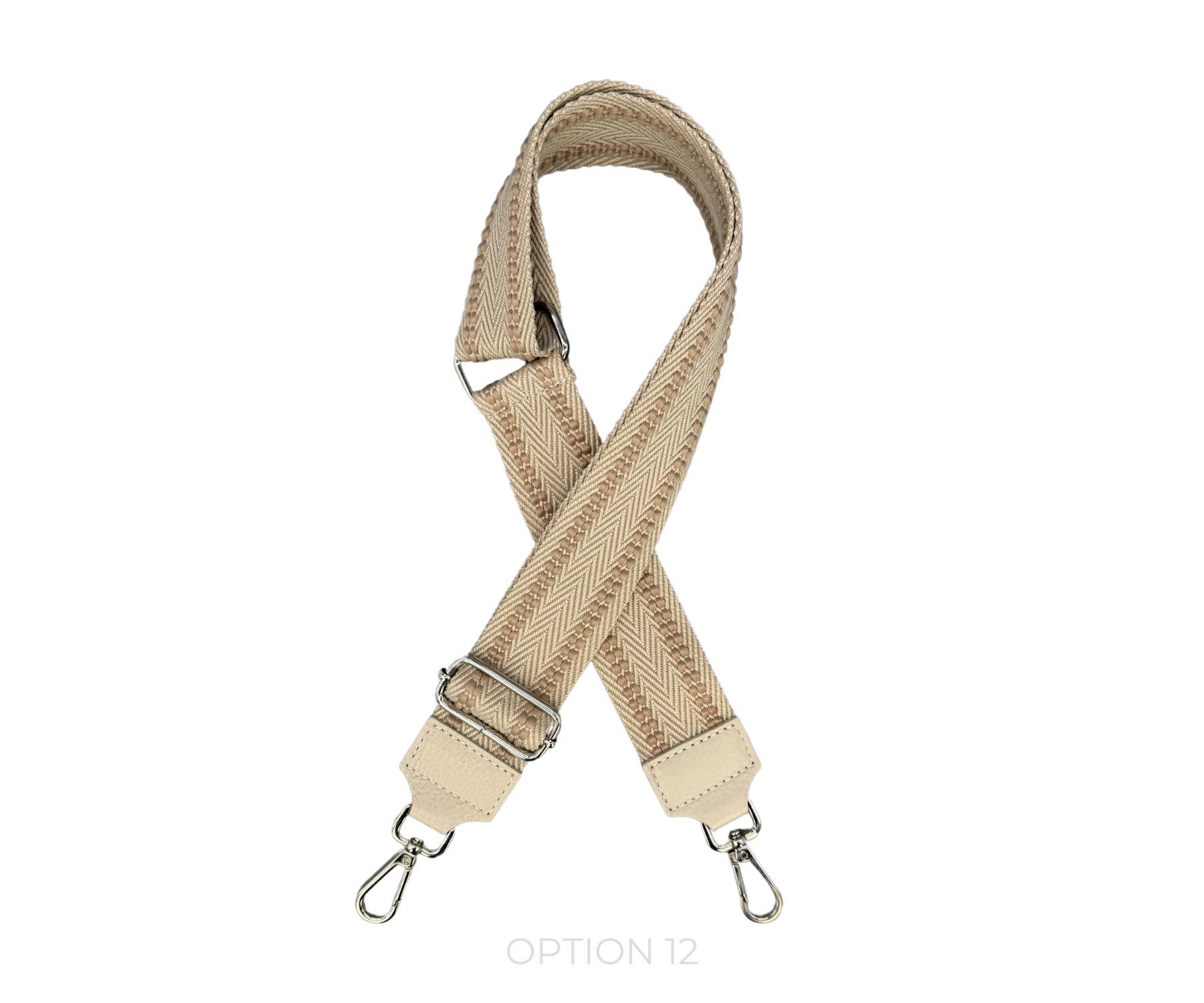 Taschenriemen - Beige(Silber)