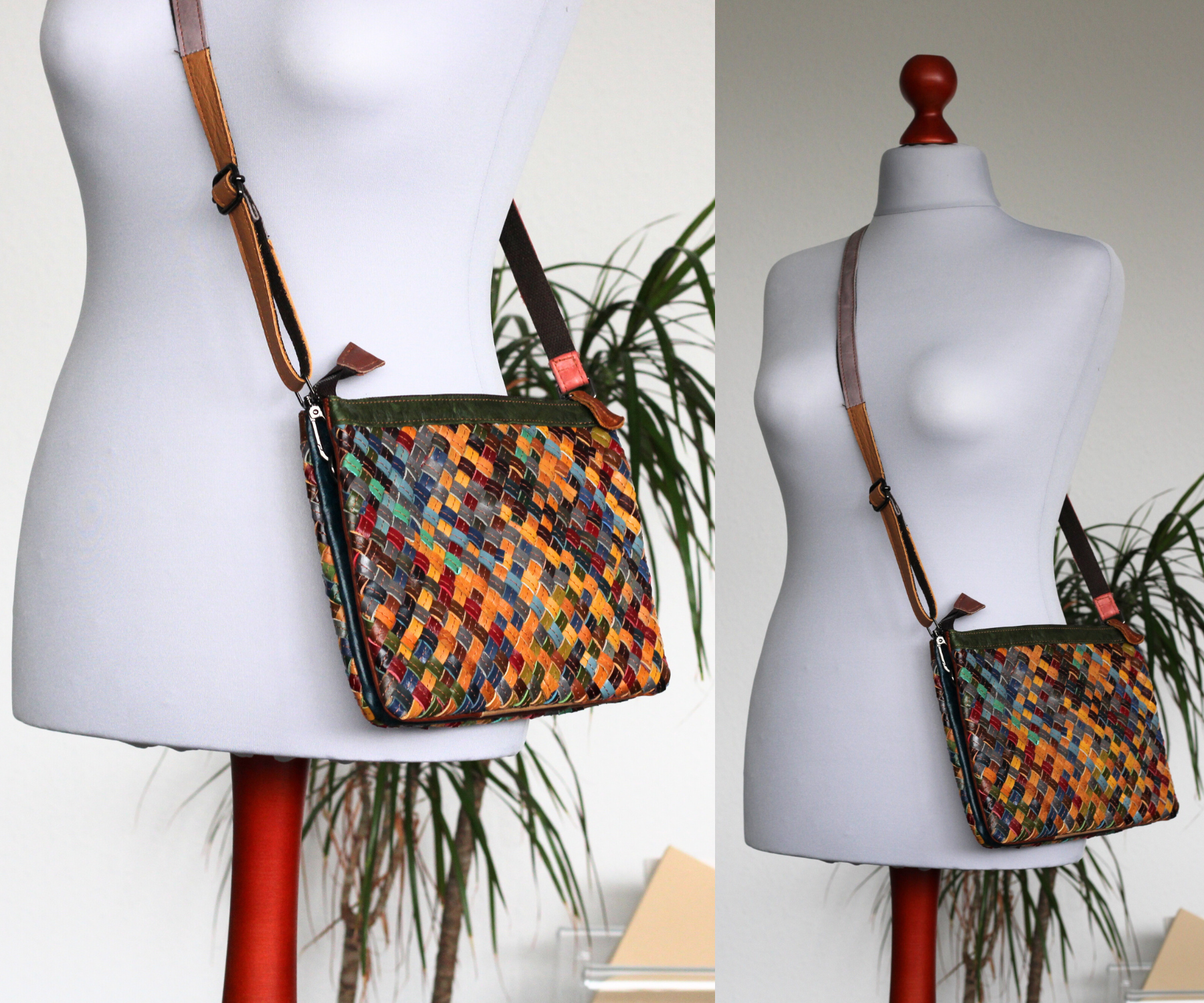 Bunte Schlanke Tasche