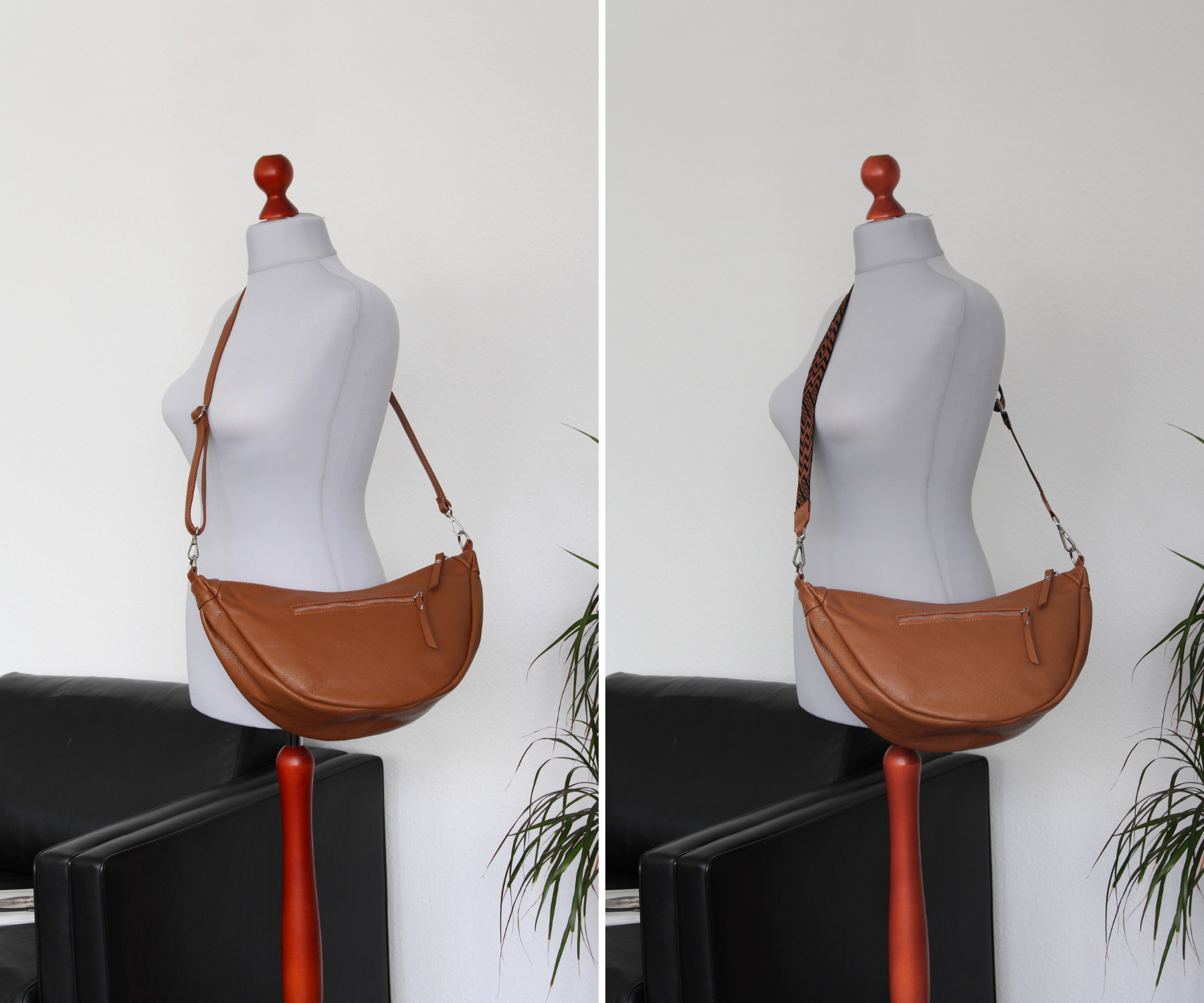 Petra XL - Cognac Braun