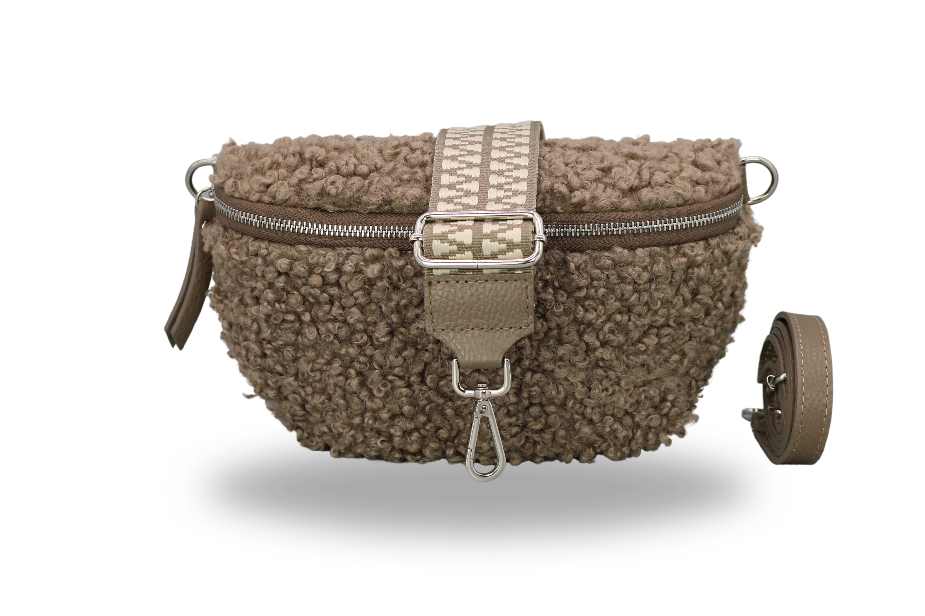 Teddy - Medium Taupe (Silber)