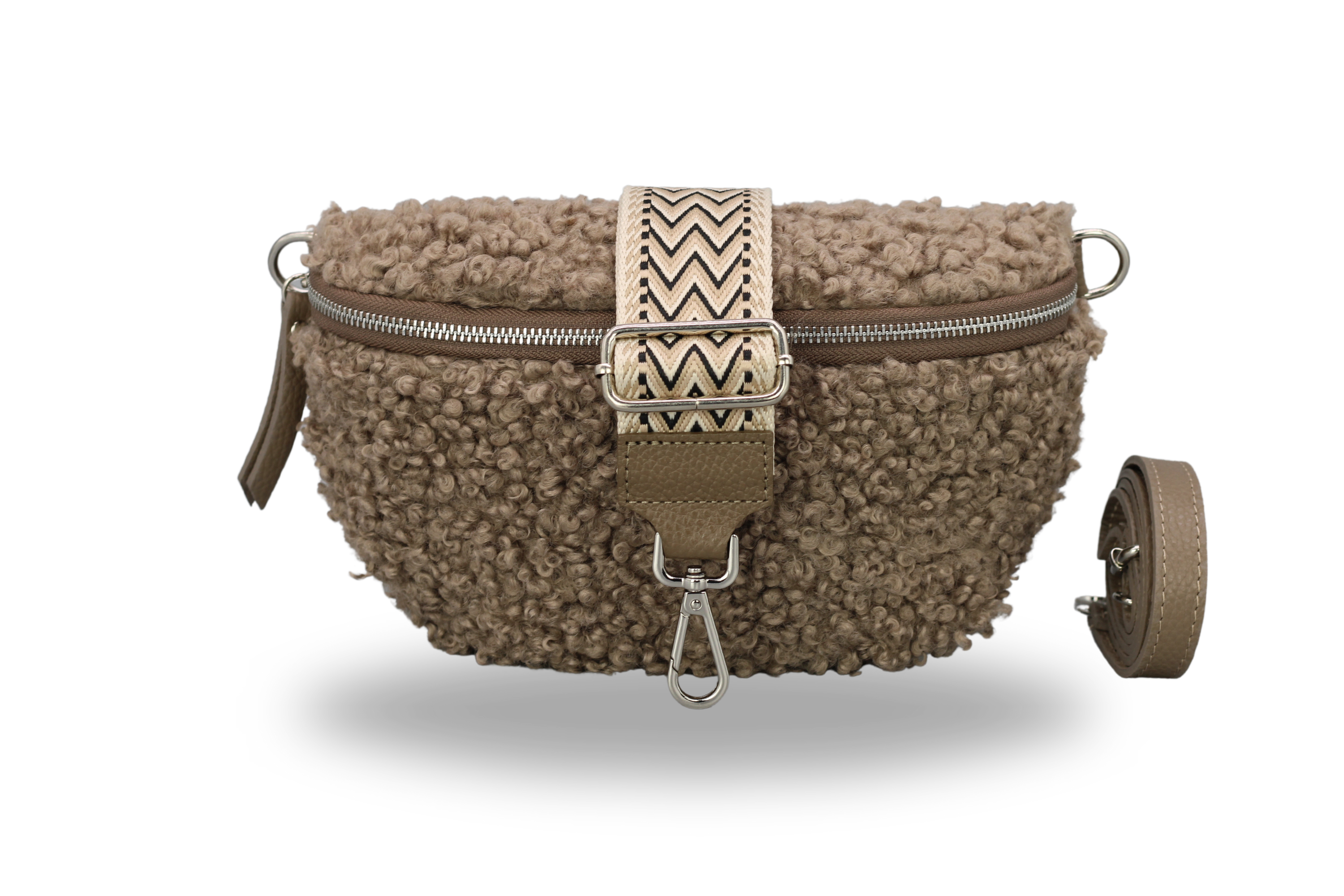 Teddy - Medium Taupe (Silber)