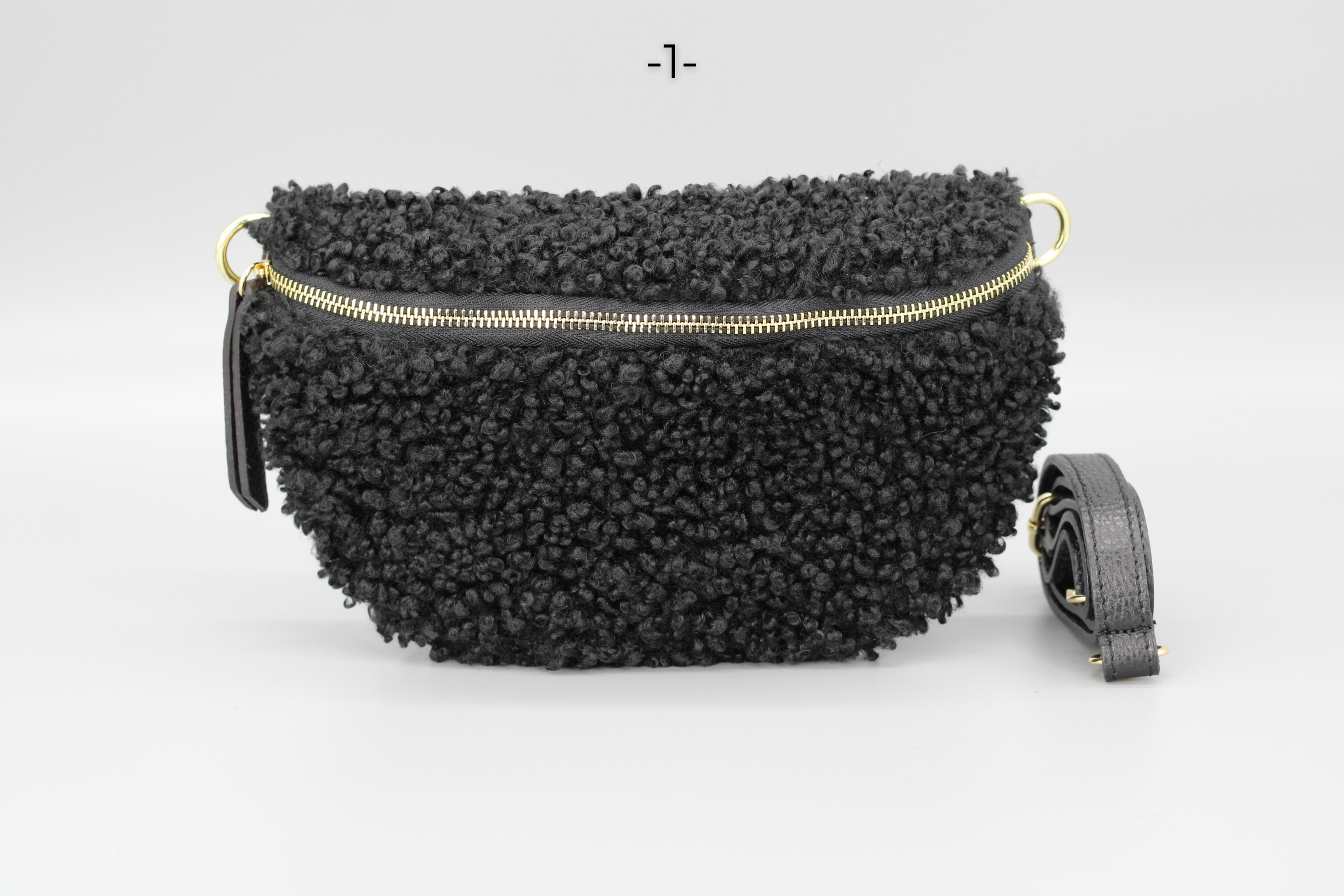 Teddy - Medium Schwarz (Gold)