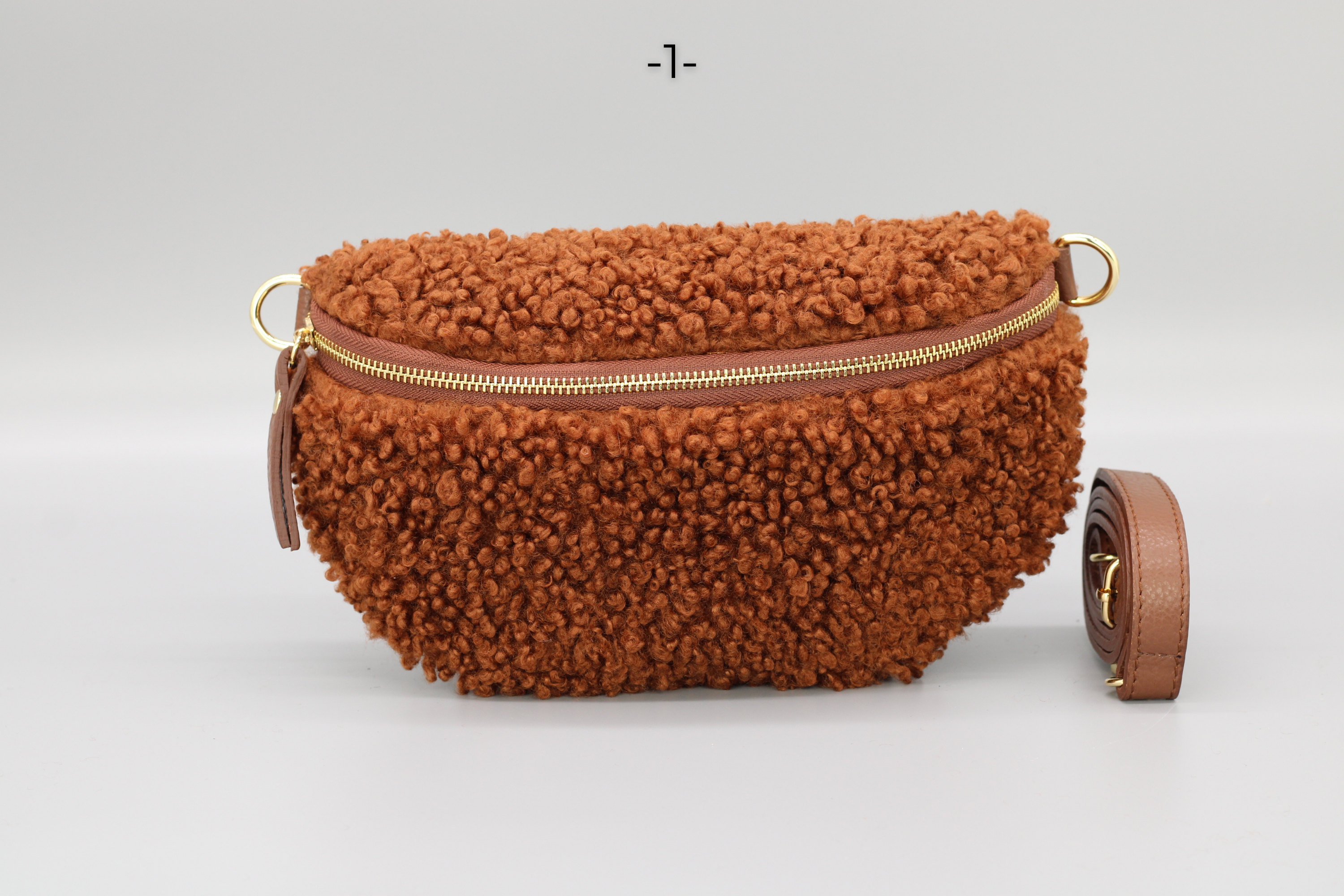 Teddy - Medium Cognac Braun (Gold)