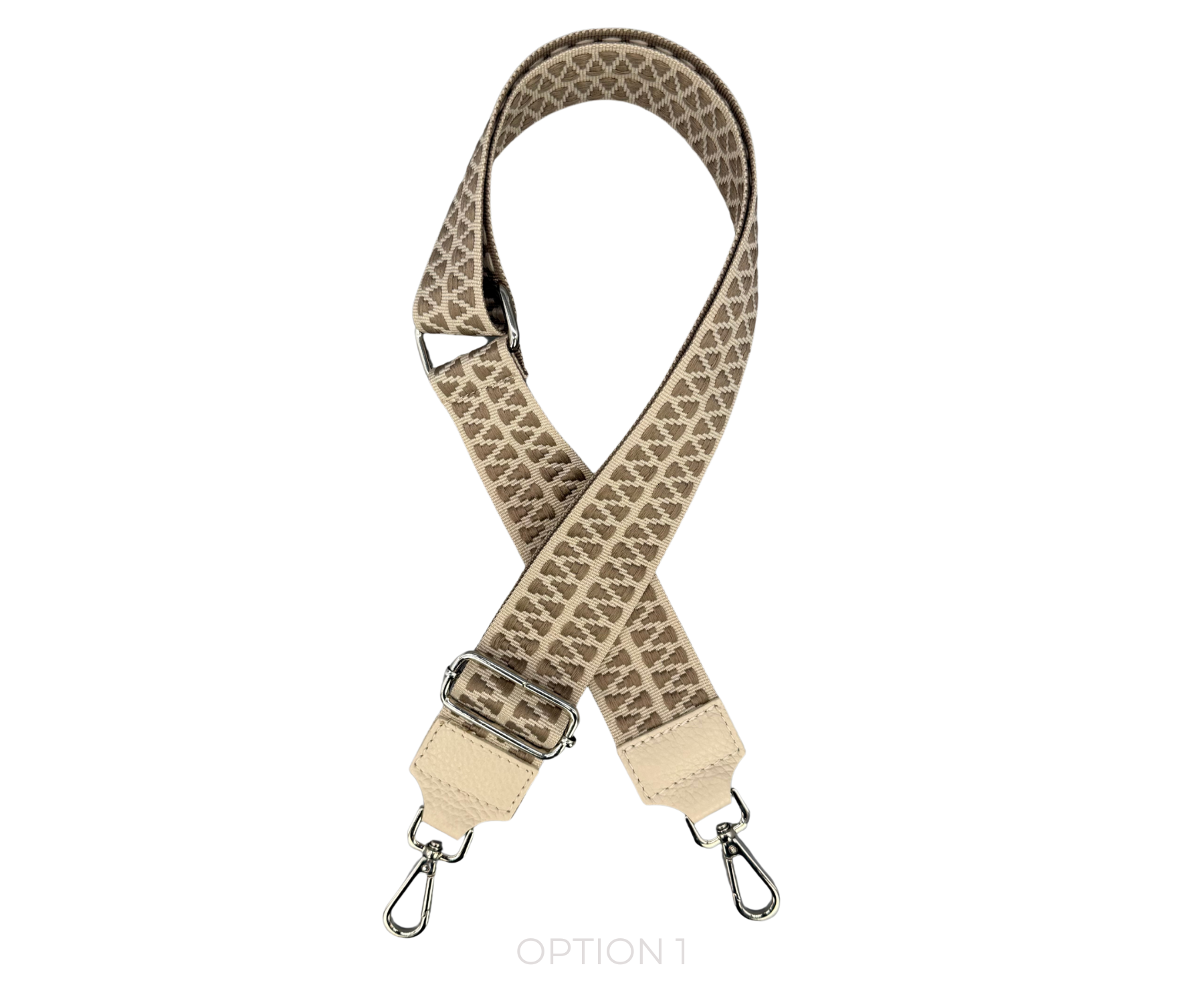 Taschenriemen - Beige(Silber)