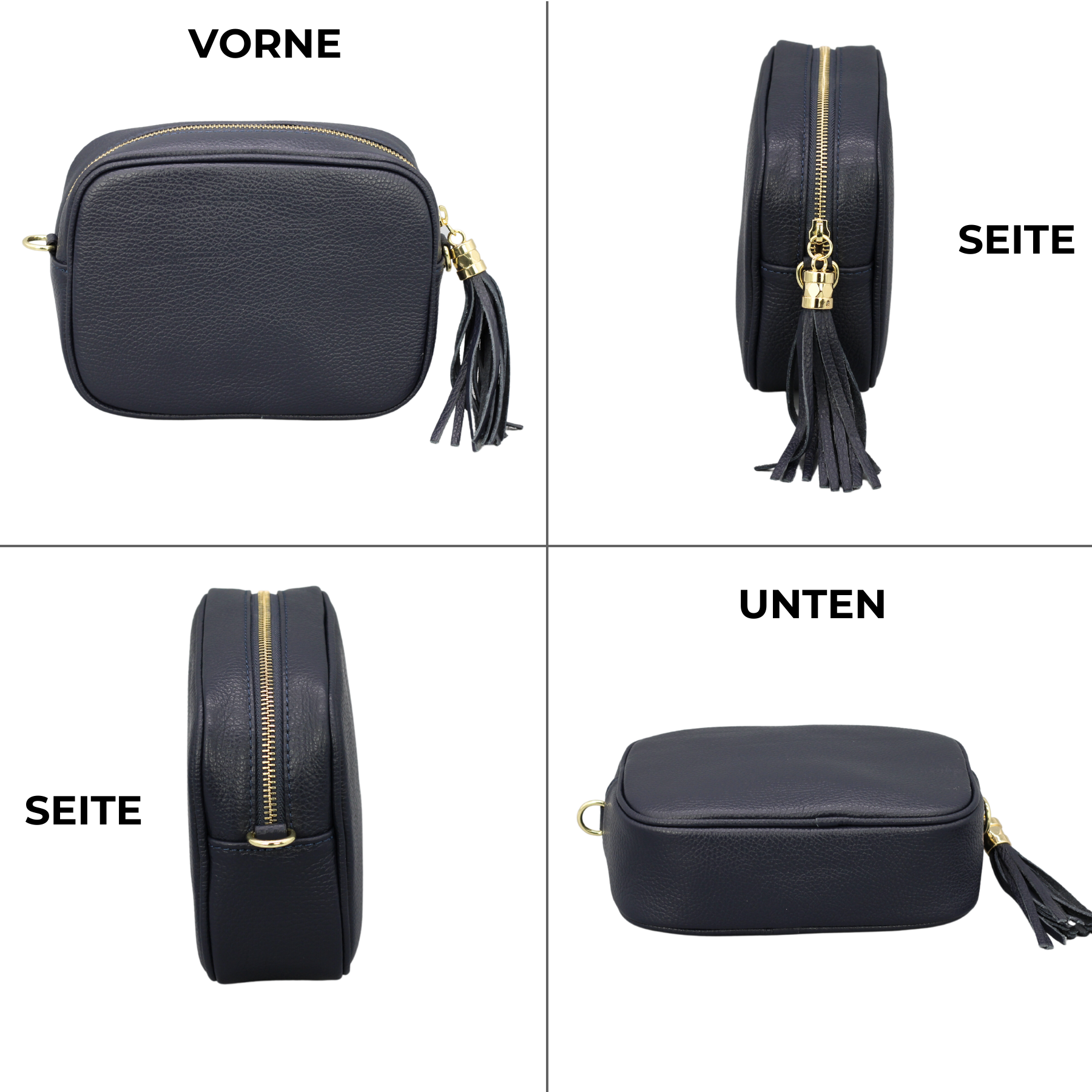 Kira - Navy Blue (Silver)