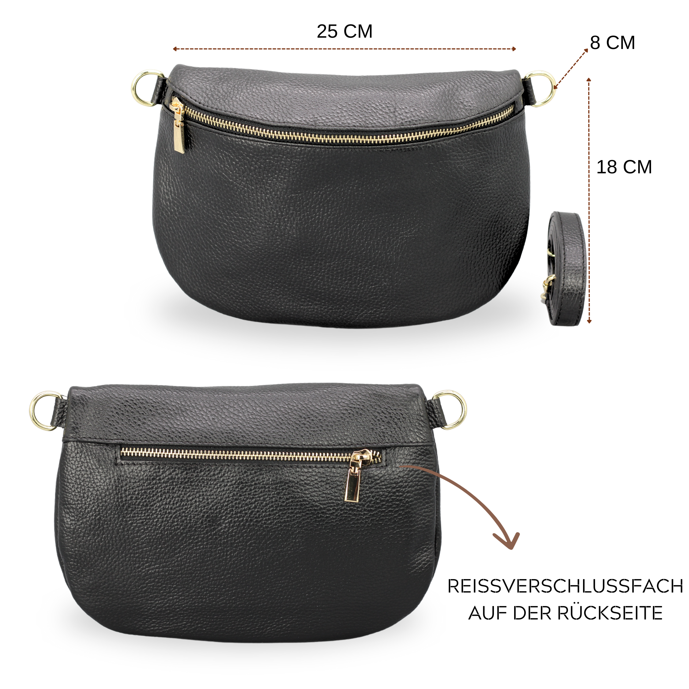 Afia - Schwarz (Gold)