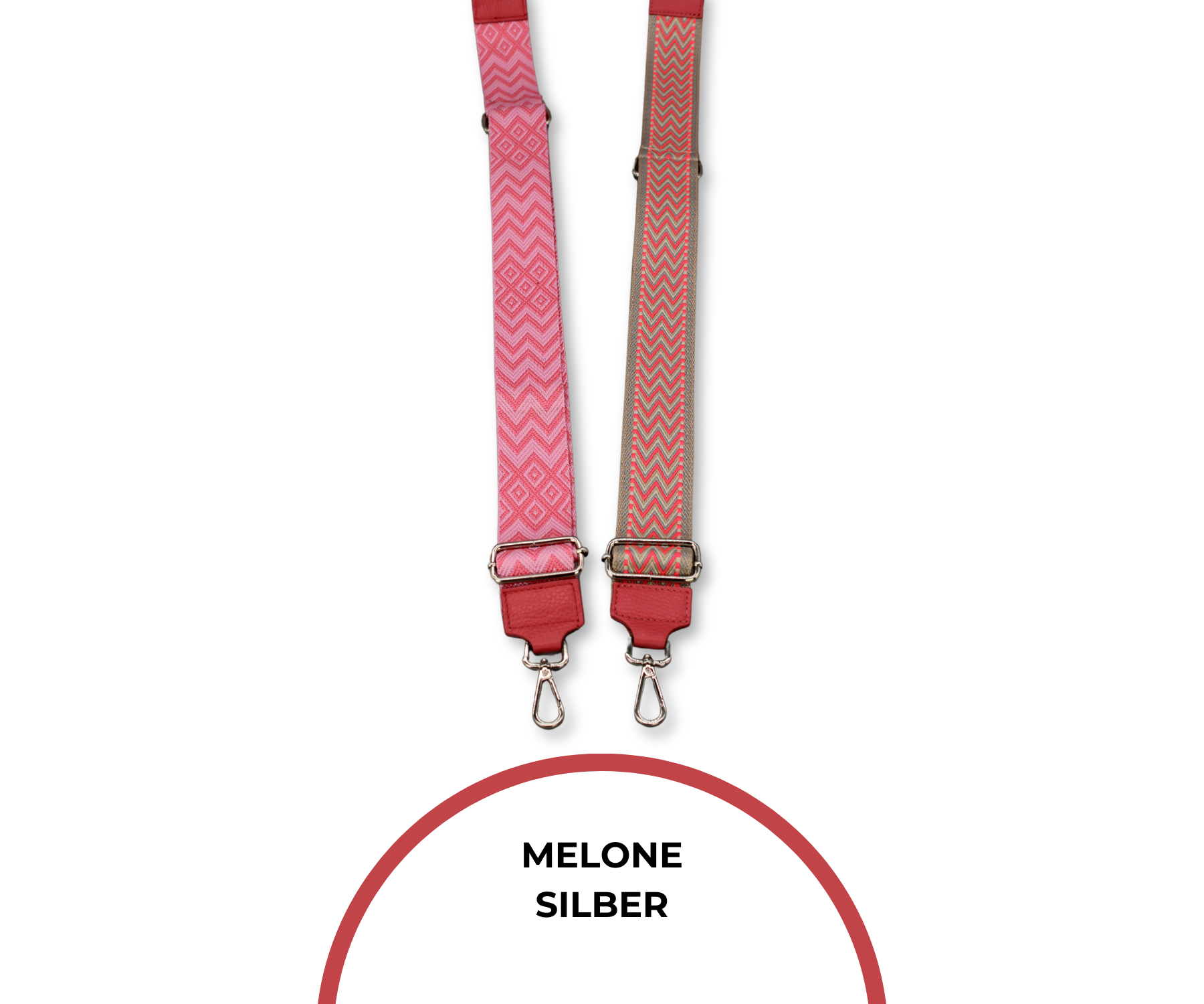 Taschenriemen - Melone (Silber)