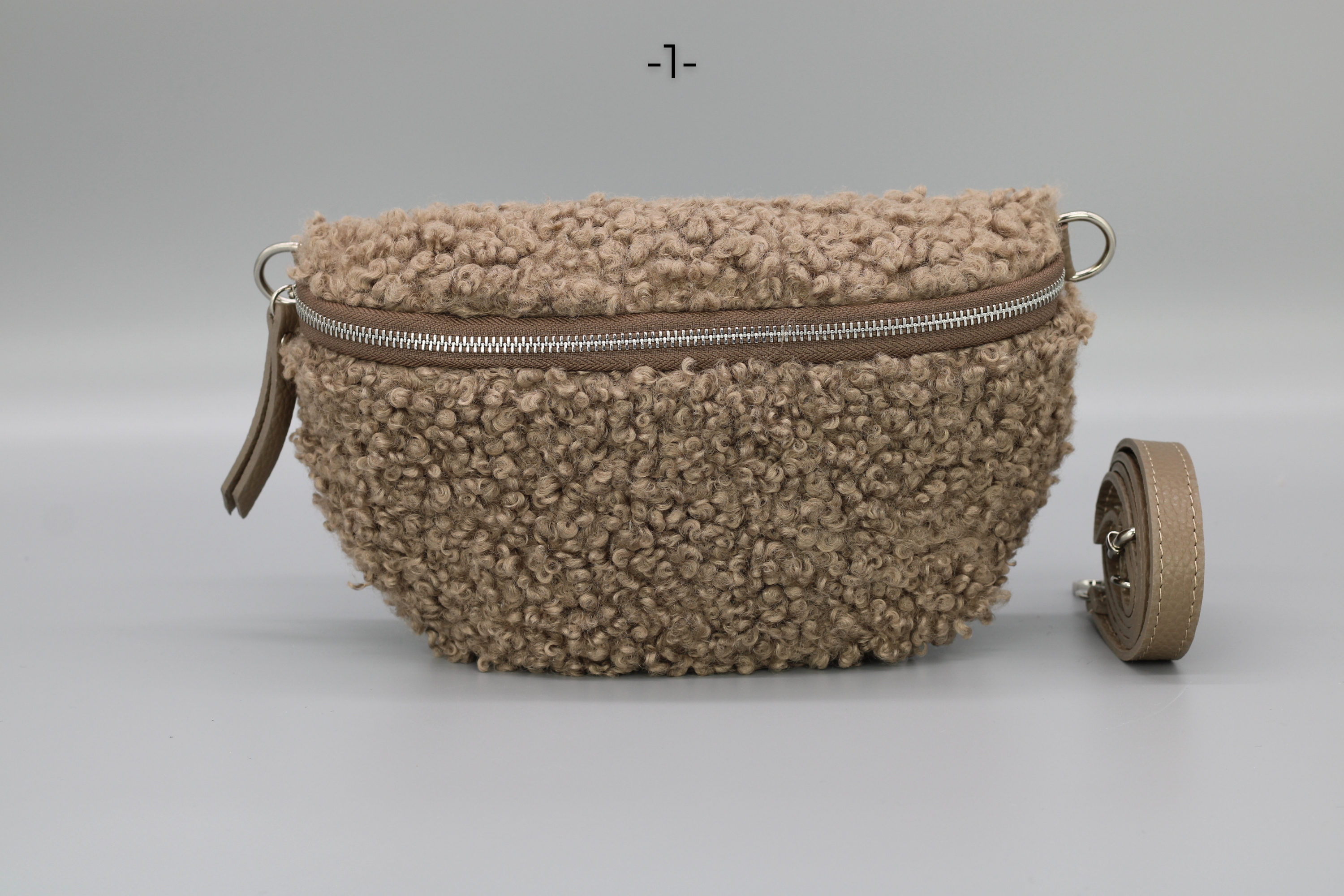 Teddy - Medium Taupe (Silber)