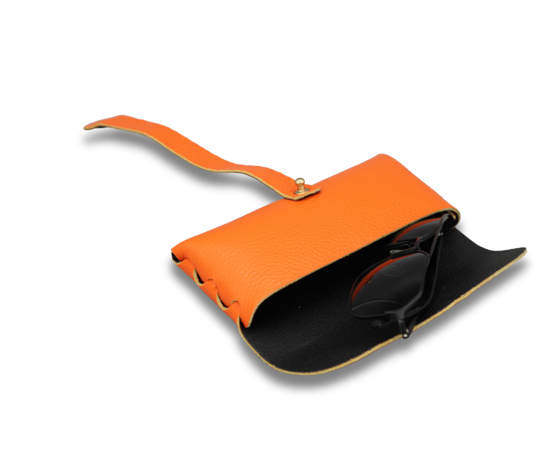 Glasses Case - Dark Cream
