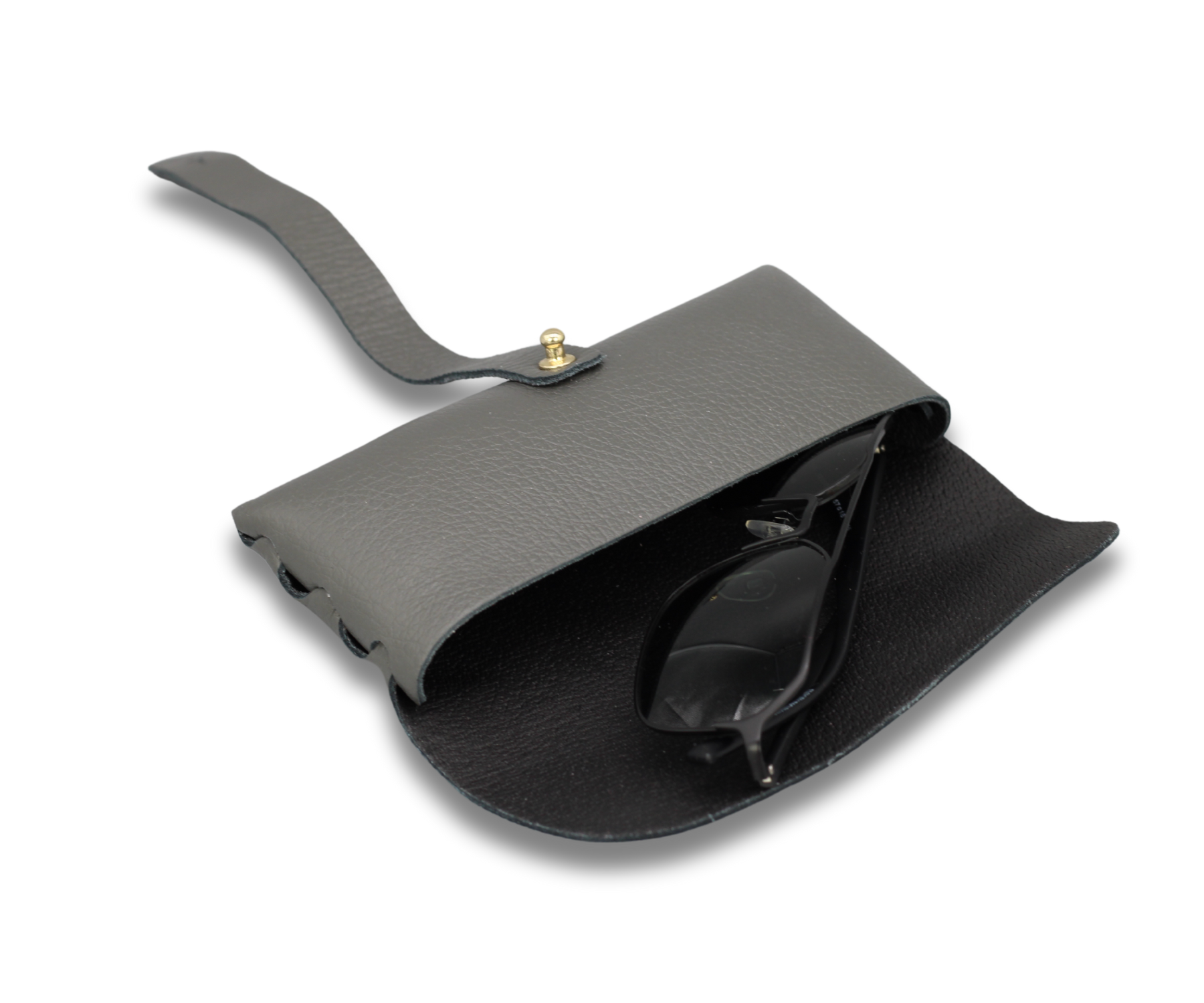 Glasses Case - Dark Cream