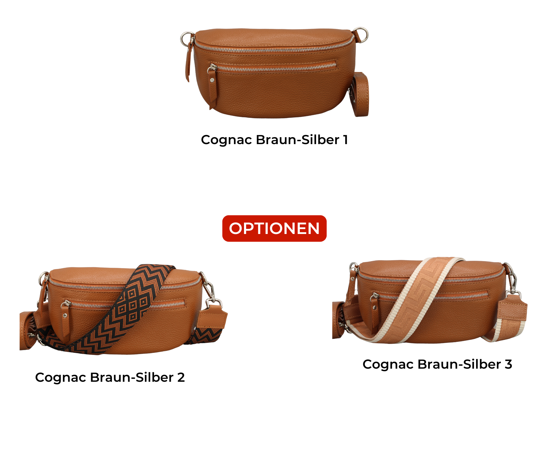 Lucia - cognac brown
