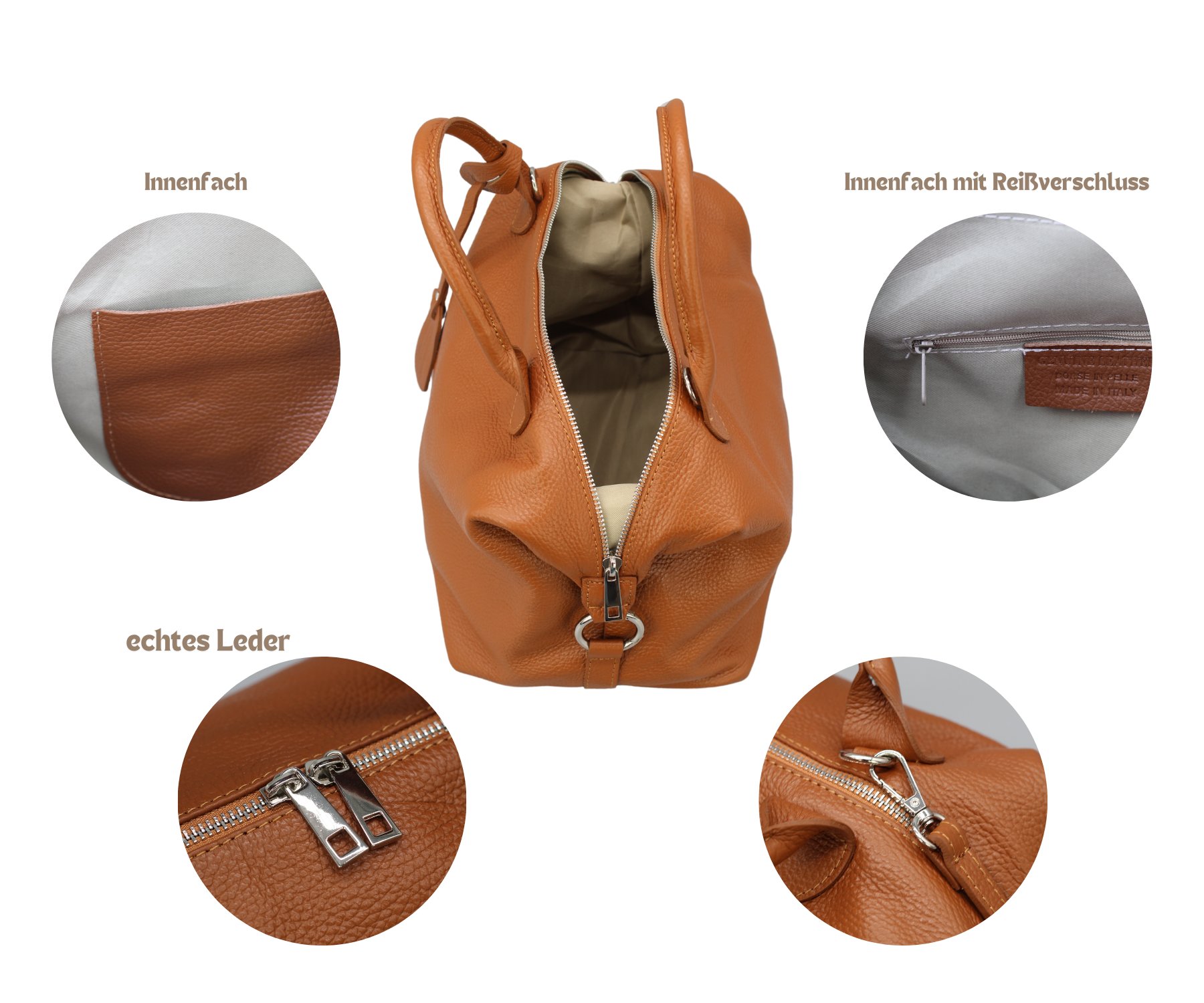 Marina - Cognac Braun