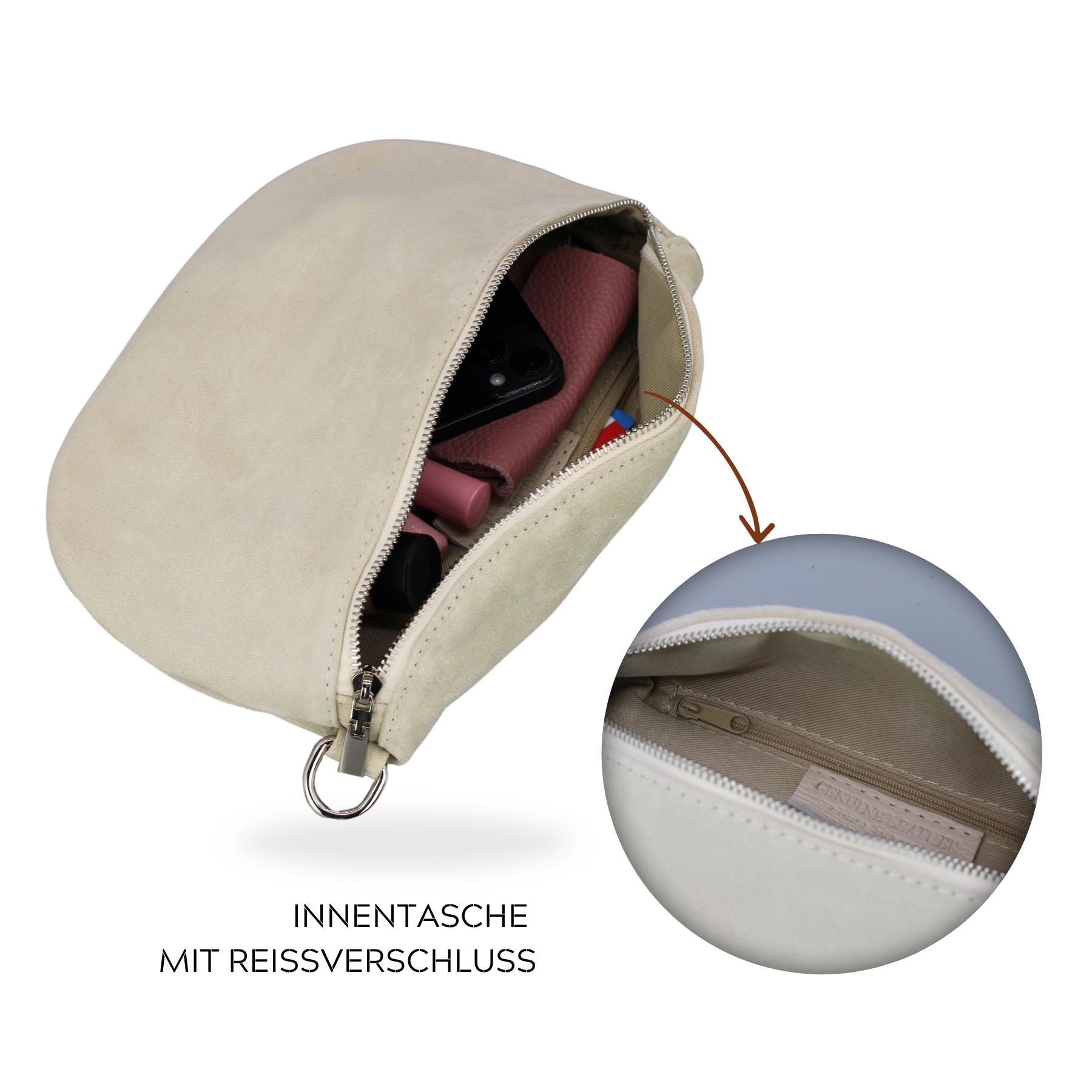 Afia Suede - Beige