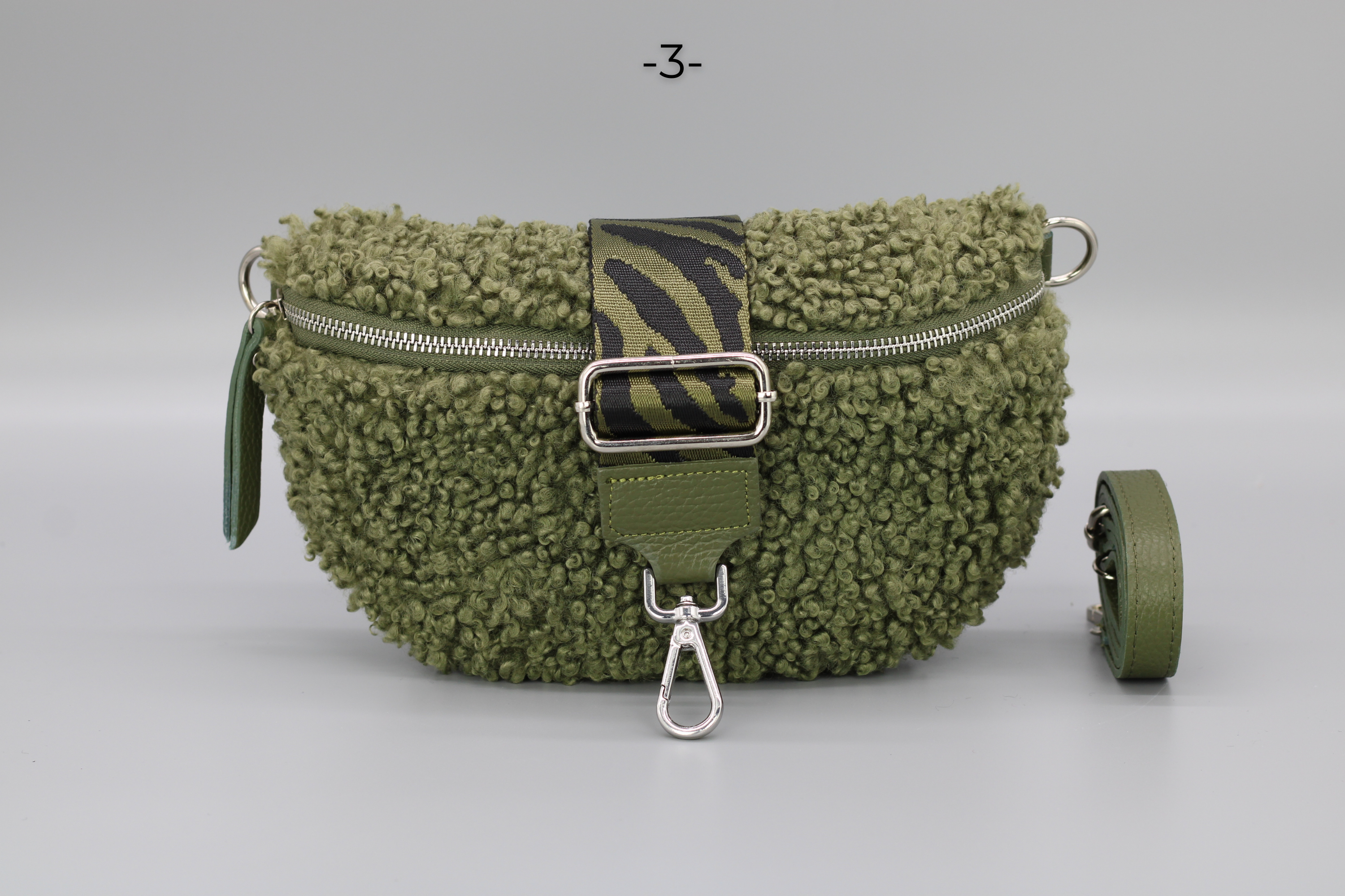 Teddy - Medium Khaki (Silber)