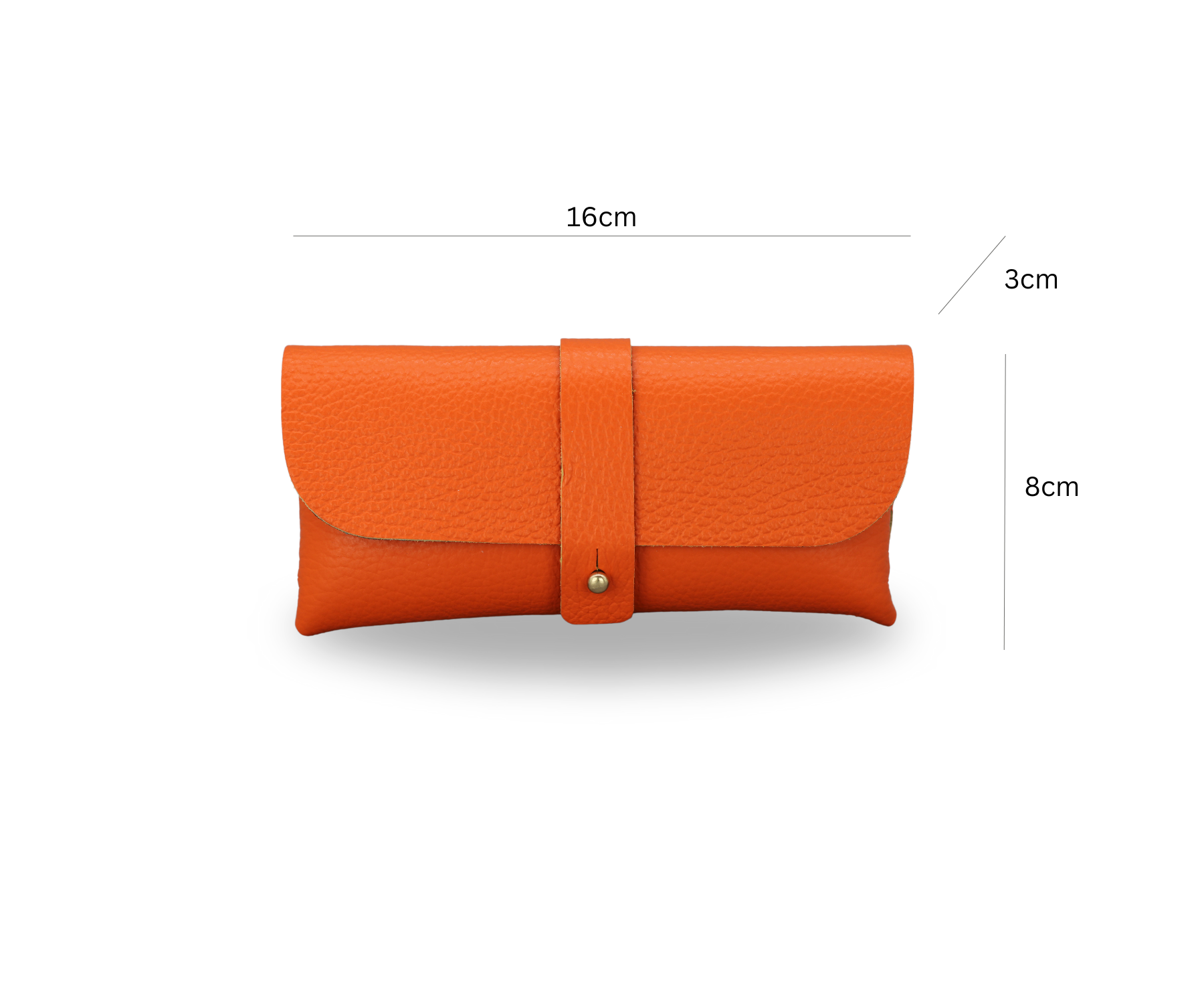 Glasses Case - Dark Cream