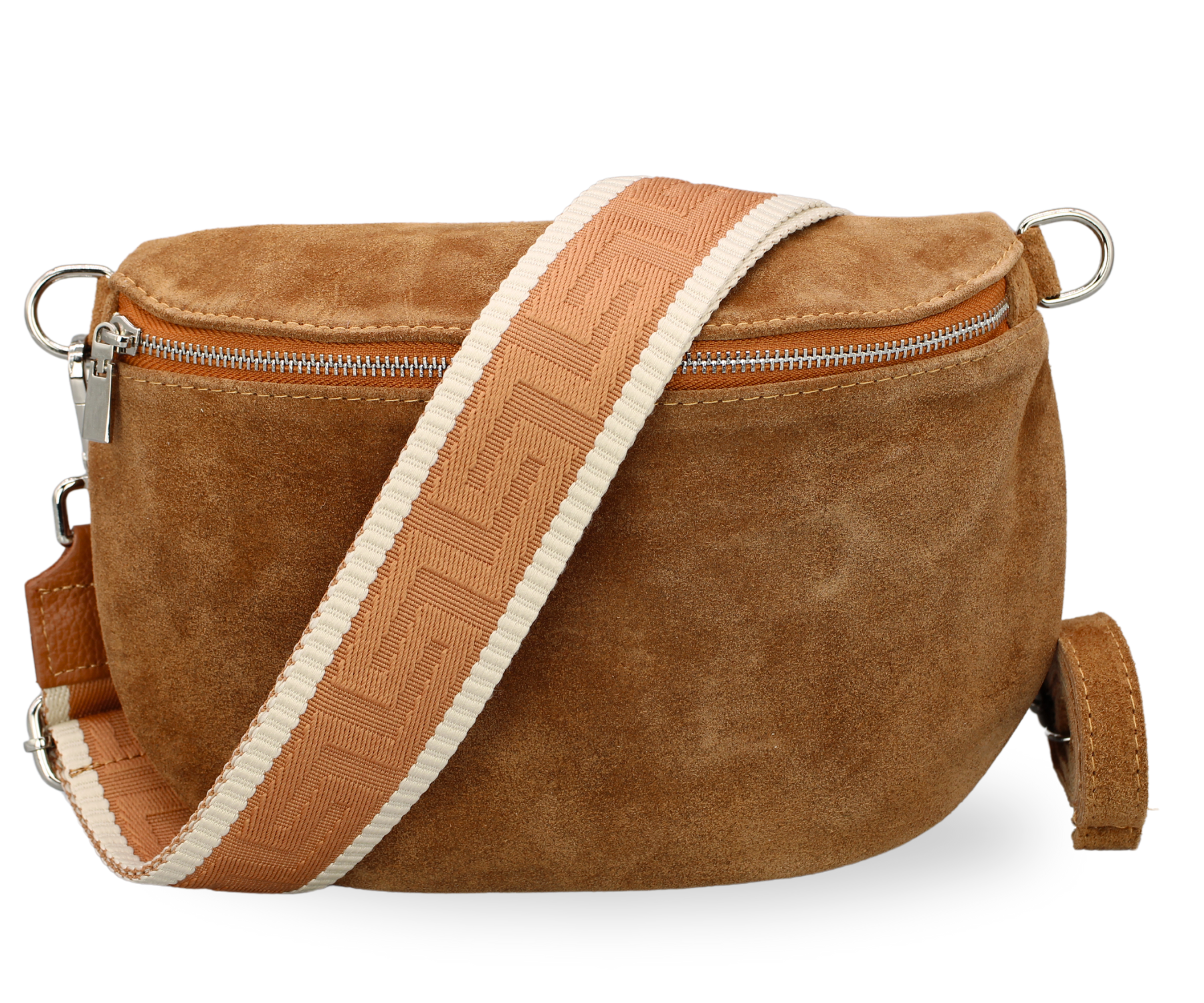 Afia Suede - Cognac Braun
