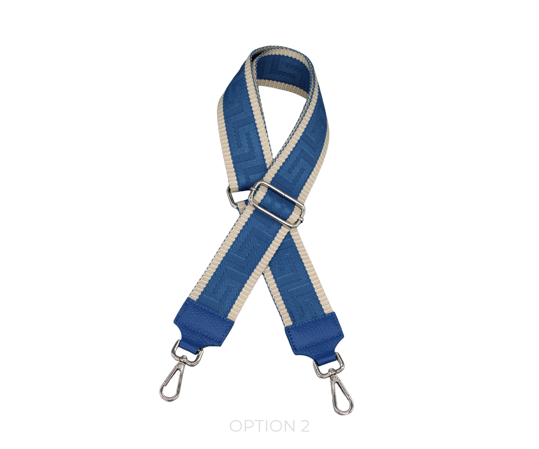 Taschenriemen - Royalblau (Silber)