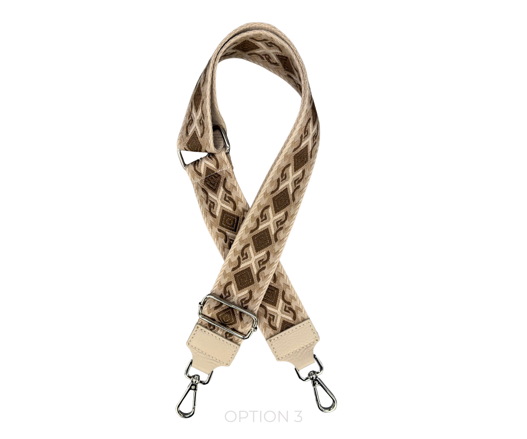 Taschenriemen - Beige(Silber)