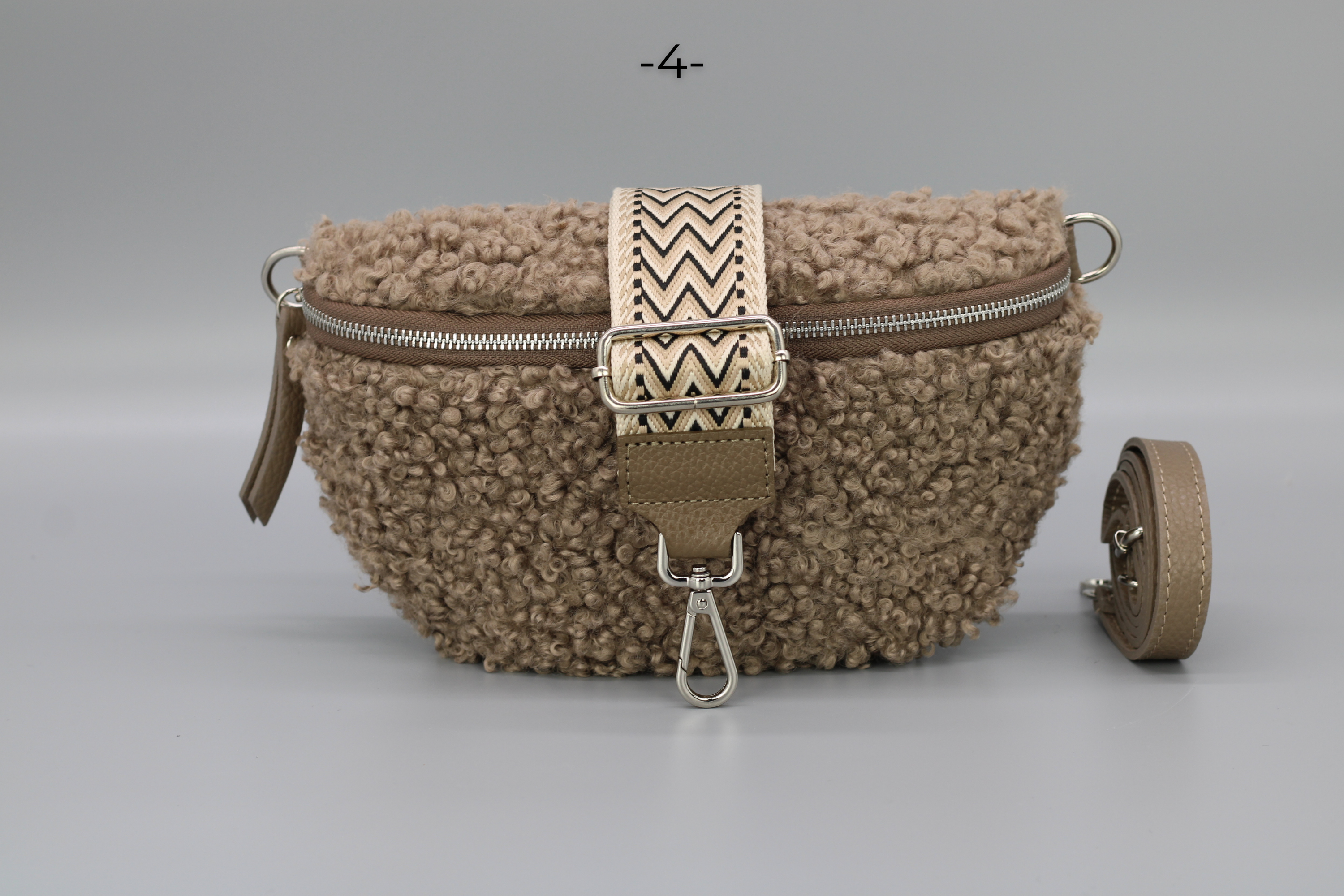 Teddy - Medium Taupe (Silber)