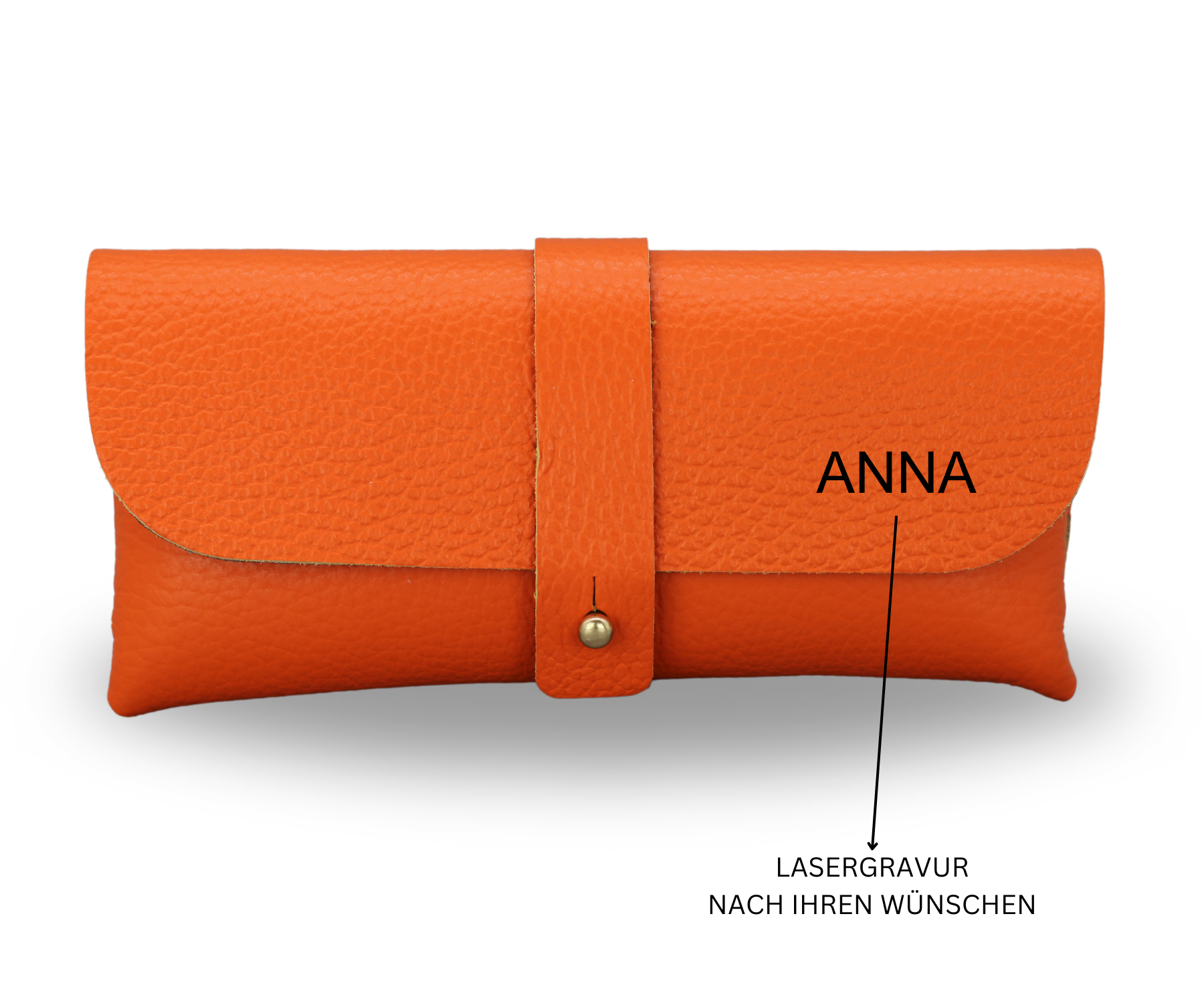 Glasses Case - Dark Cream