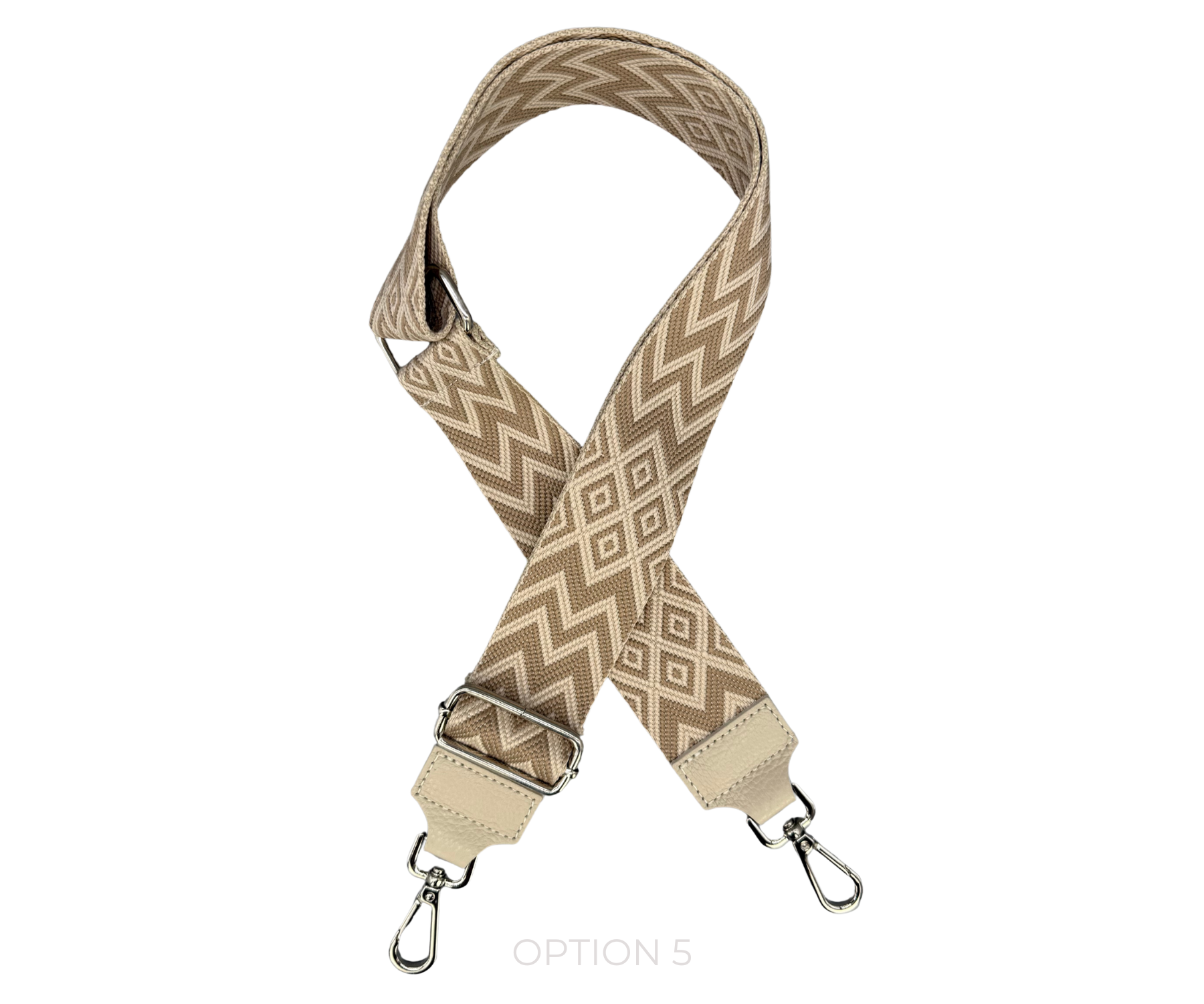 Taschenriemen - Beige(Silber)