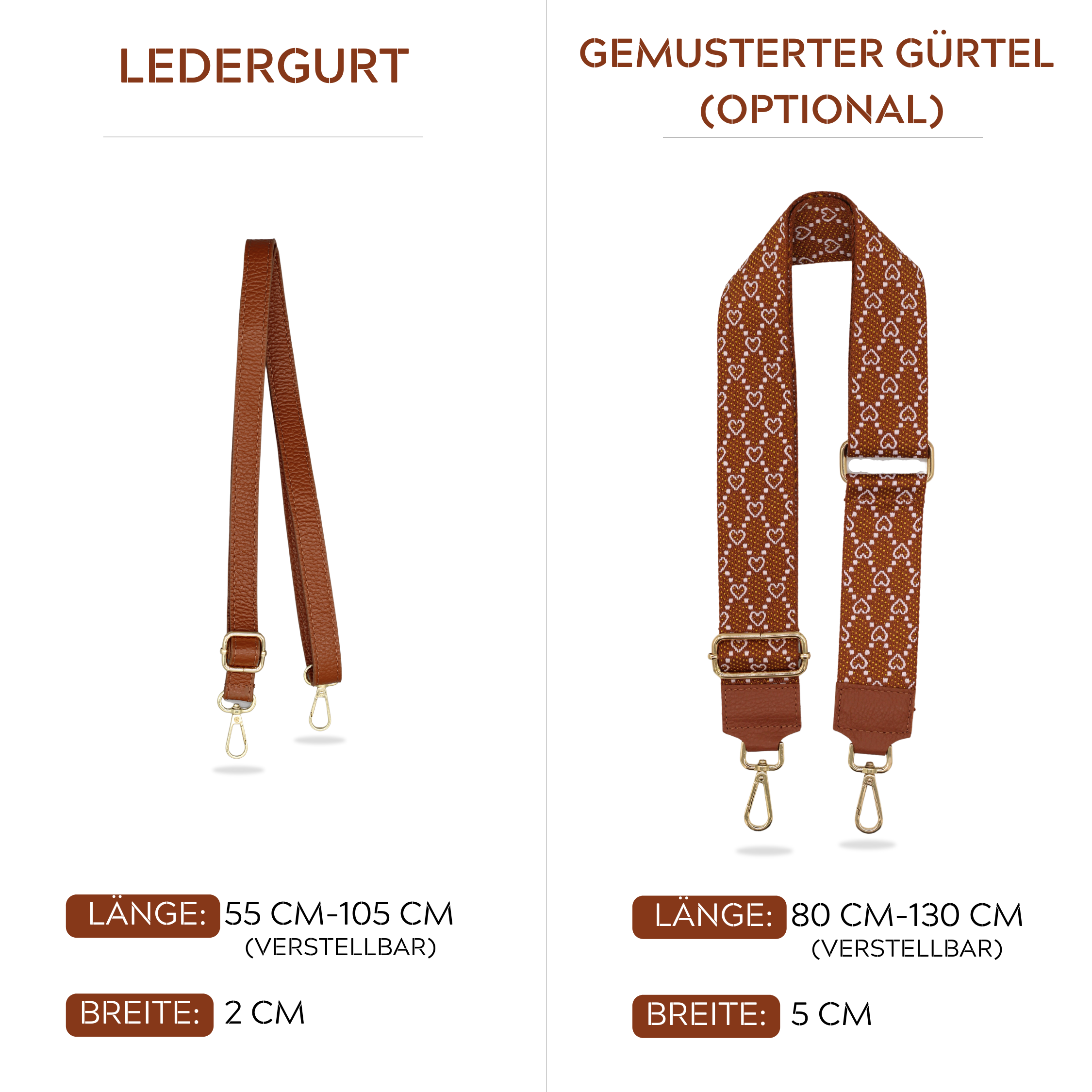 Afia - Cognac Brown (Gold)