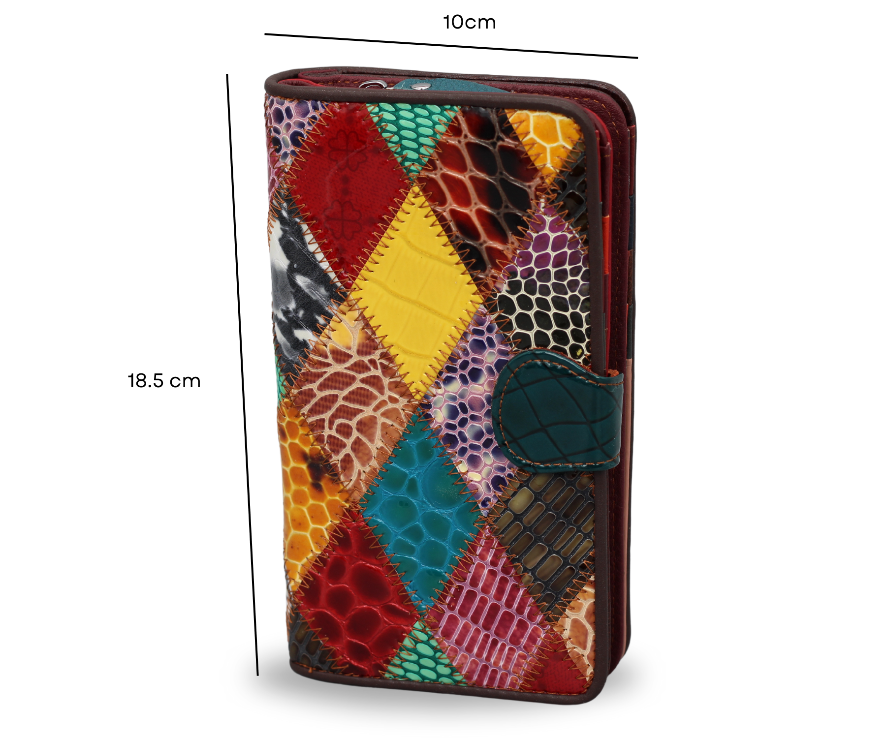 Buntes Portemonnaie Lang