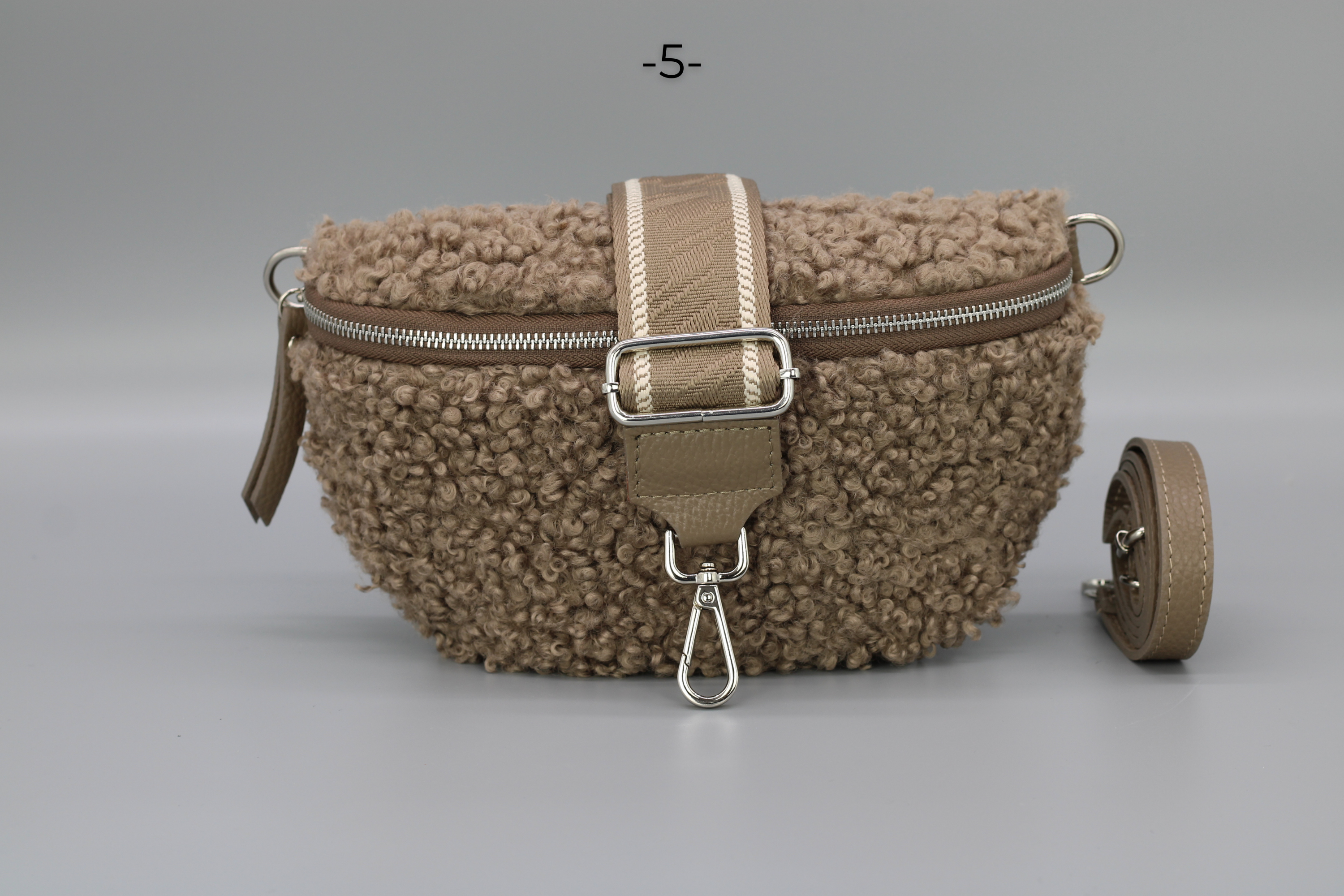 Teddy - Medium Taupe (Silber)