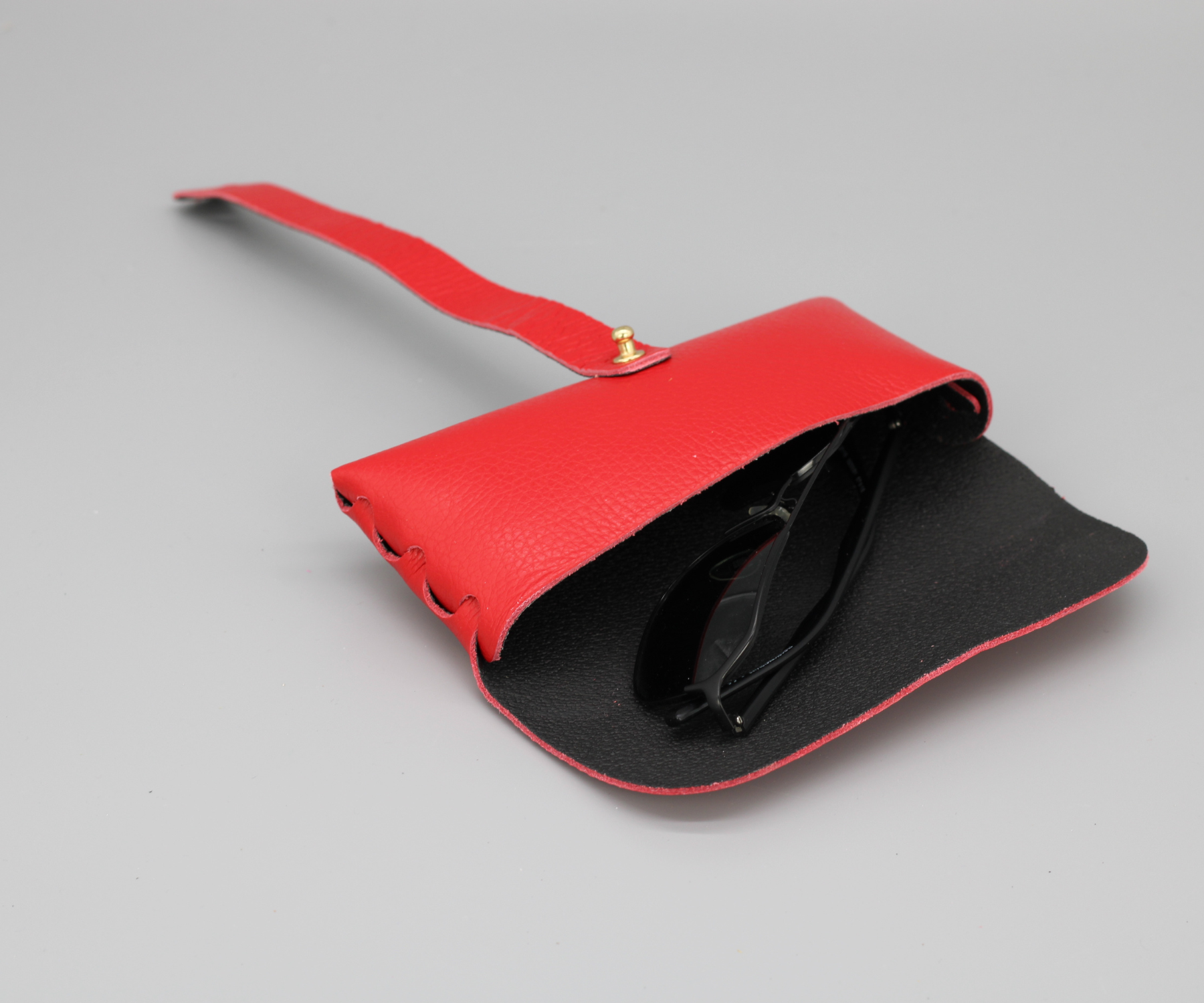 Glasses Case - Dark Cream