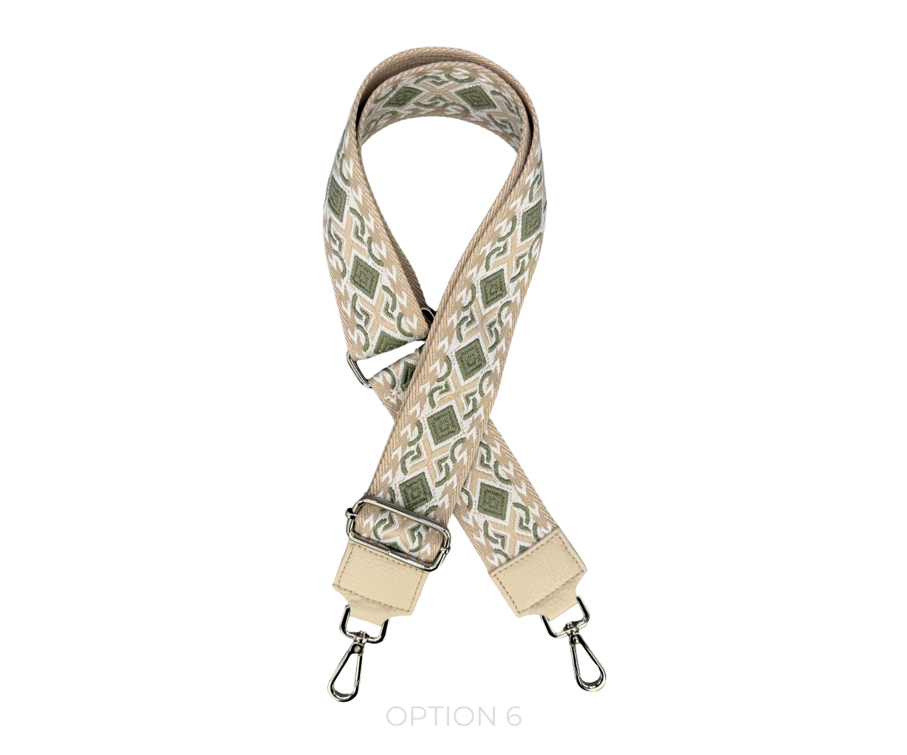 Taschenriemen - Beige(Silber)