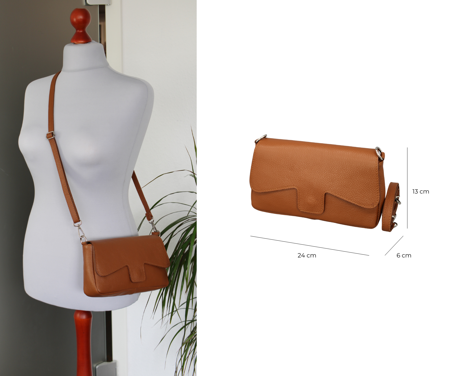 Runa - cognac brown
