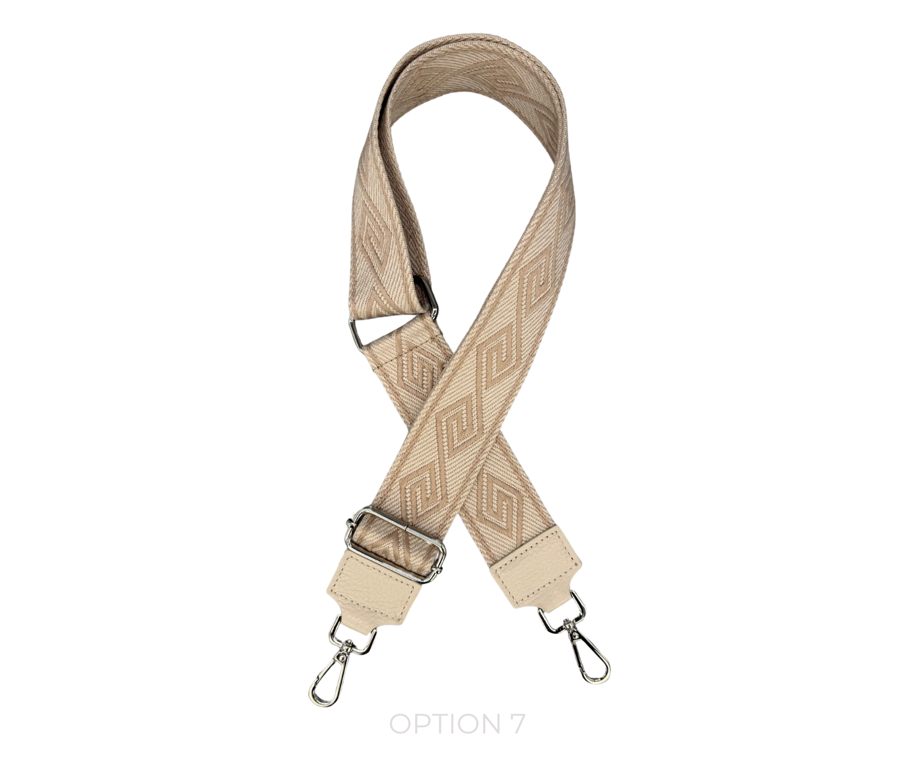 Taschenriemen - Beige(Silber)
