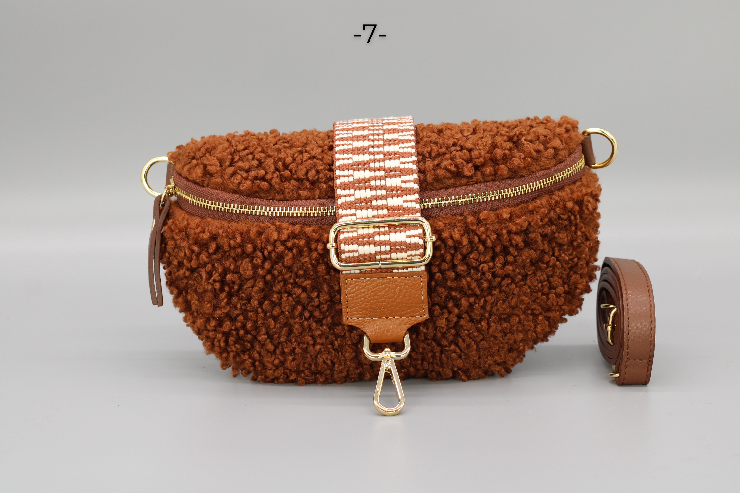 Teddy - Medium Cognac Braun (Gold)