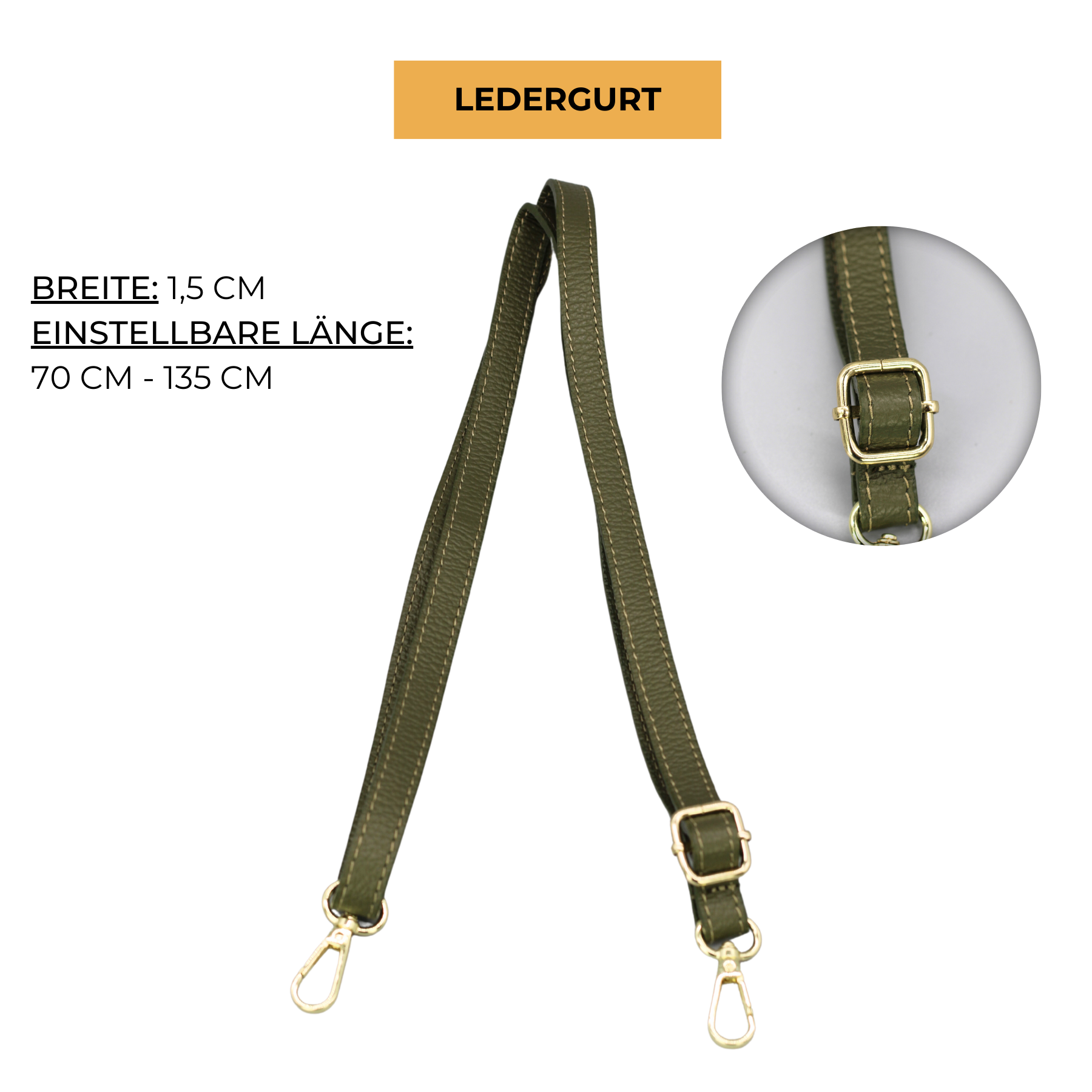 Kira - Khaki (Gold)