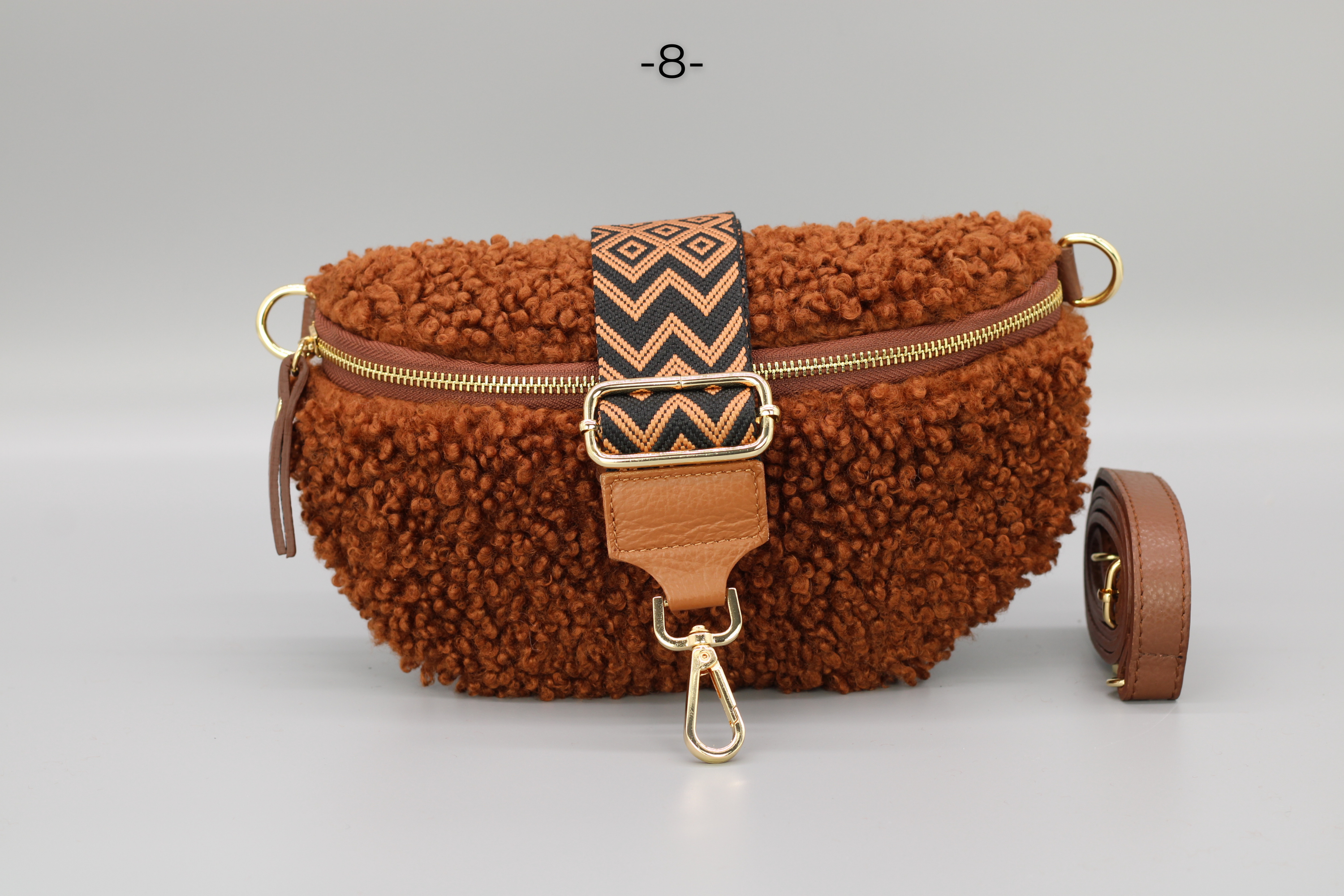 Teddy - Medium Cognac Braun (Gold)