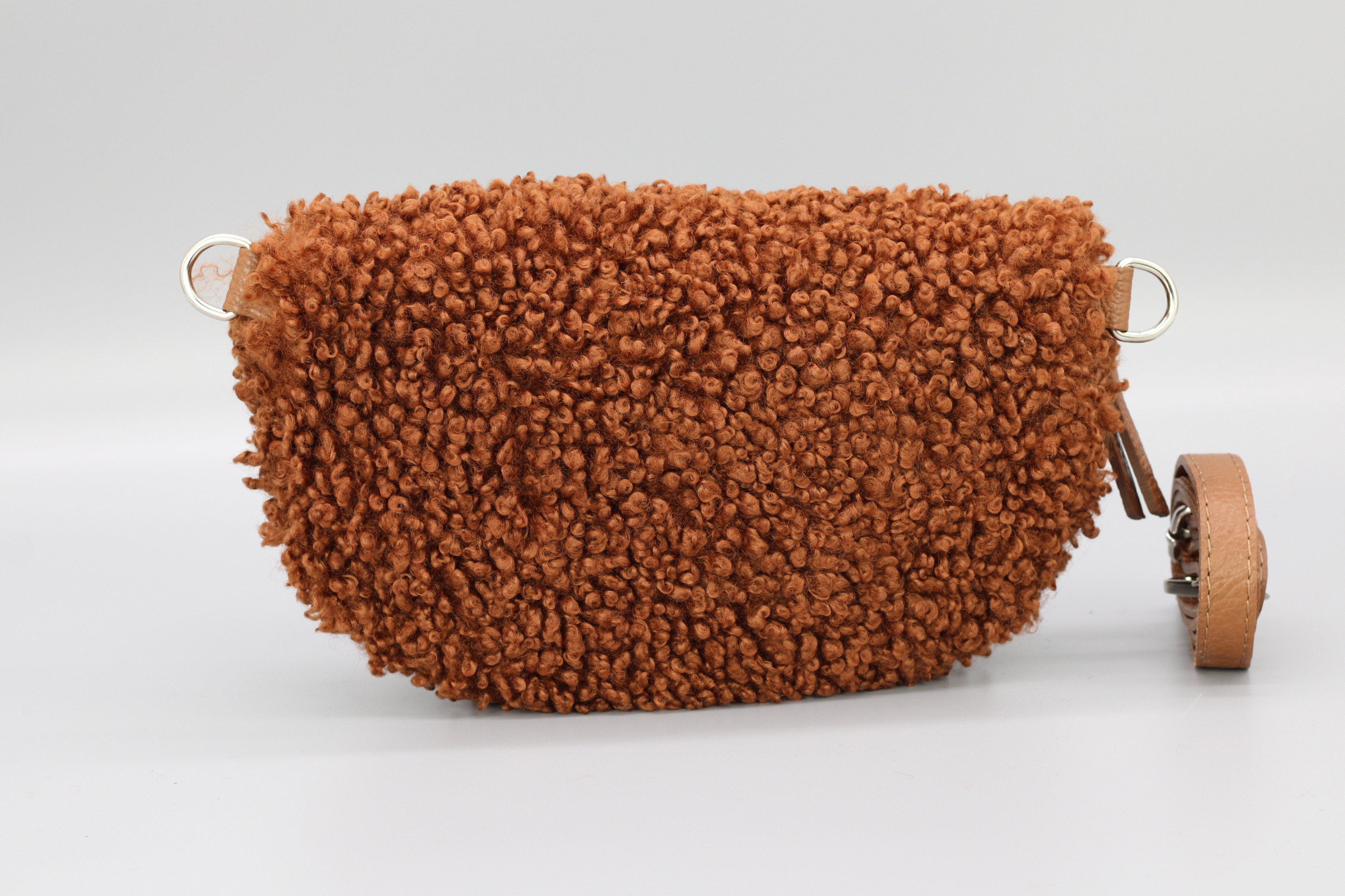 Teddy - Medium Cognac Braun (Silber)