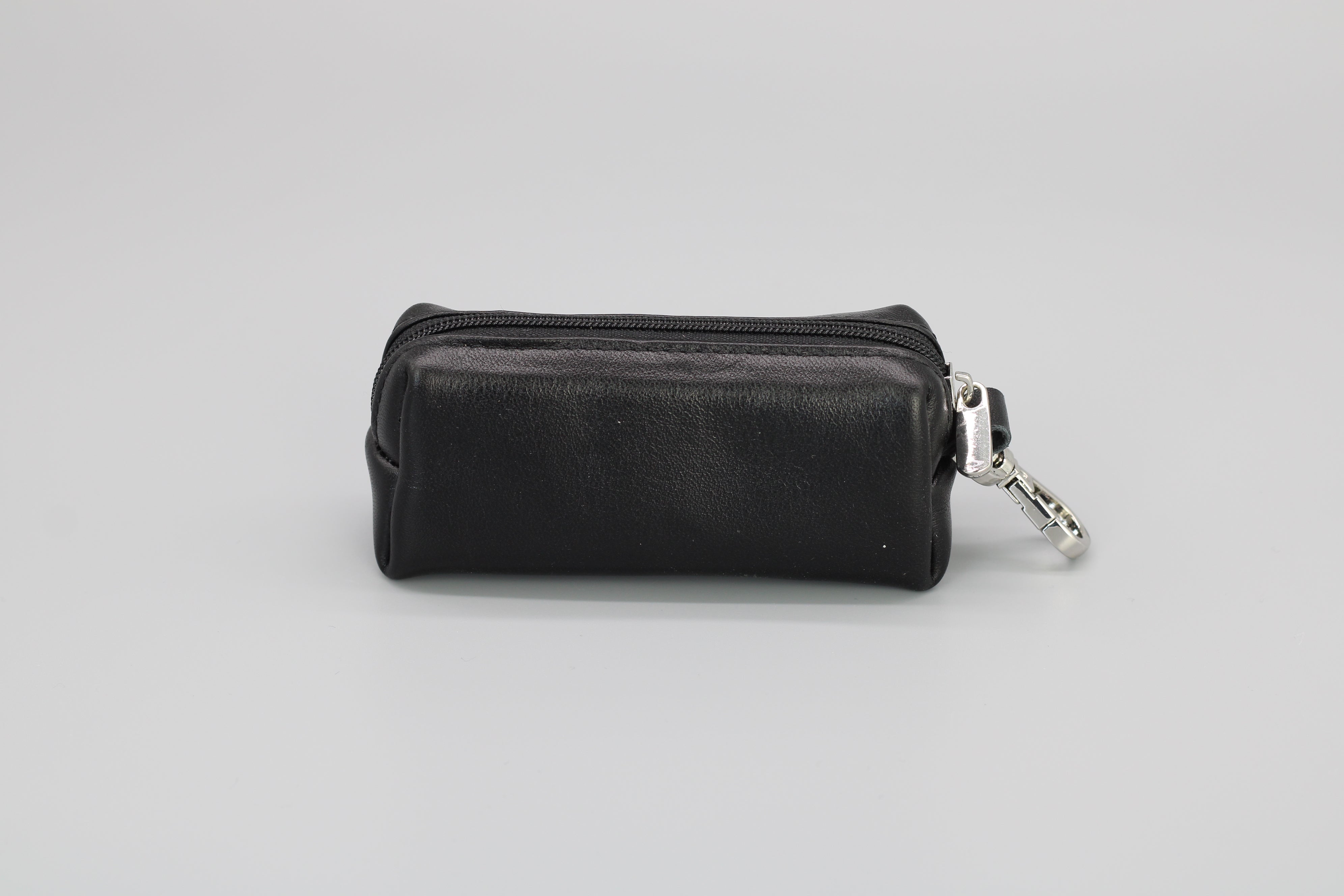 Key case with money compartment - Black