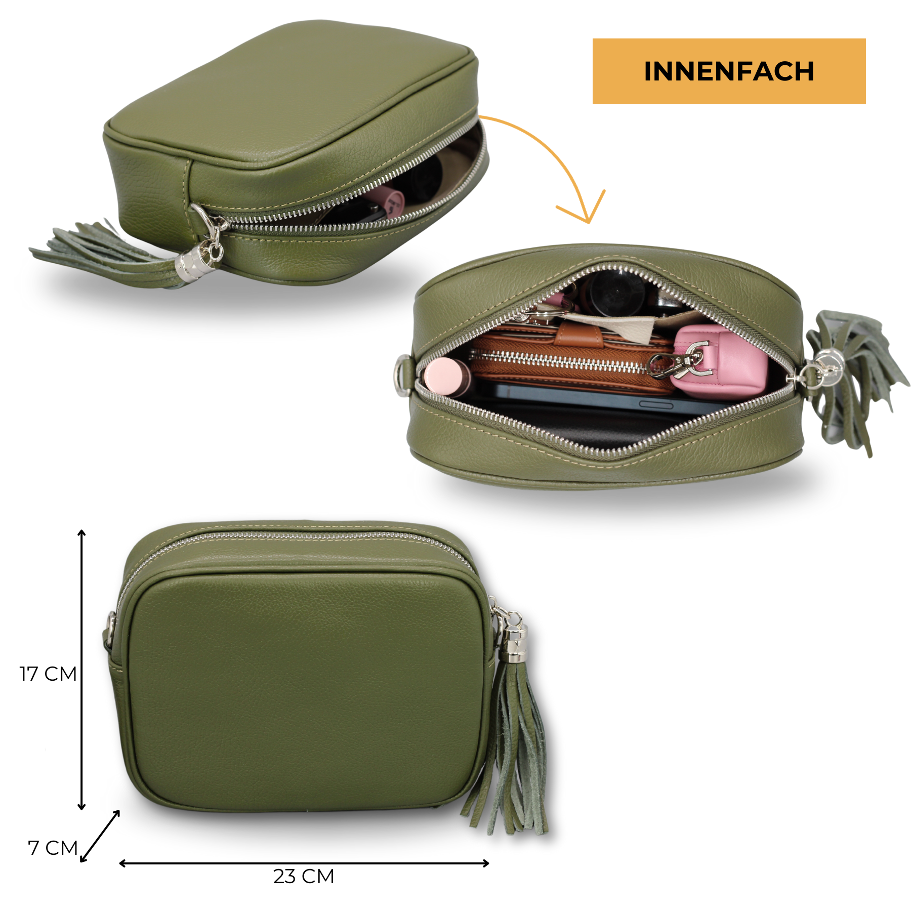 Kira - Khaki (Silver)