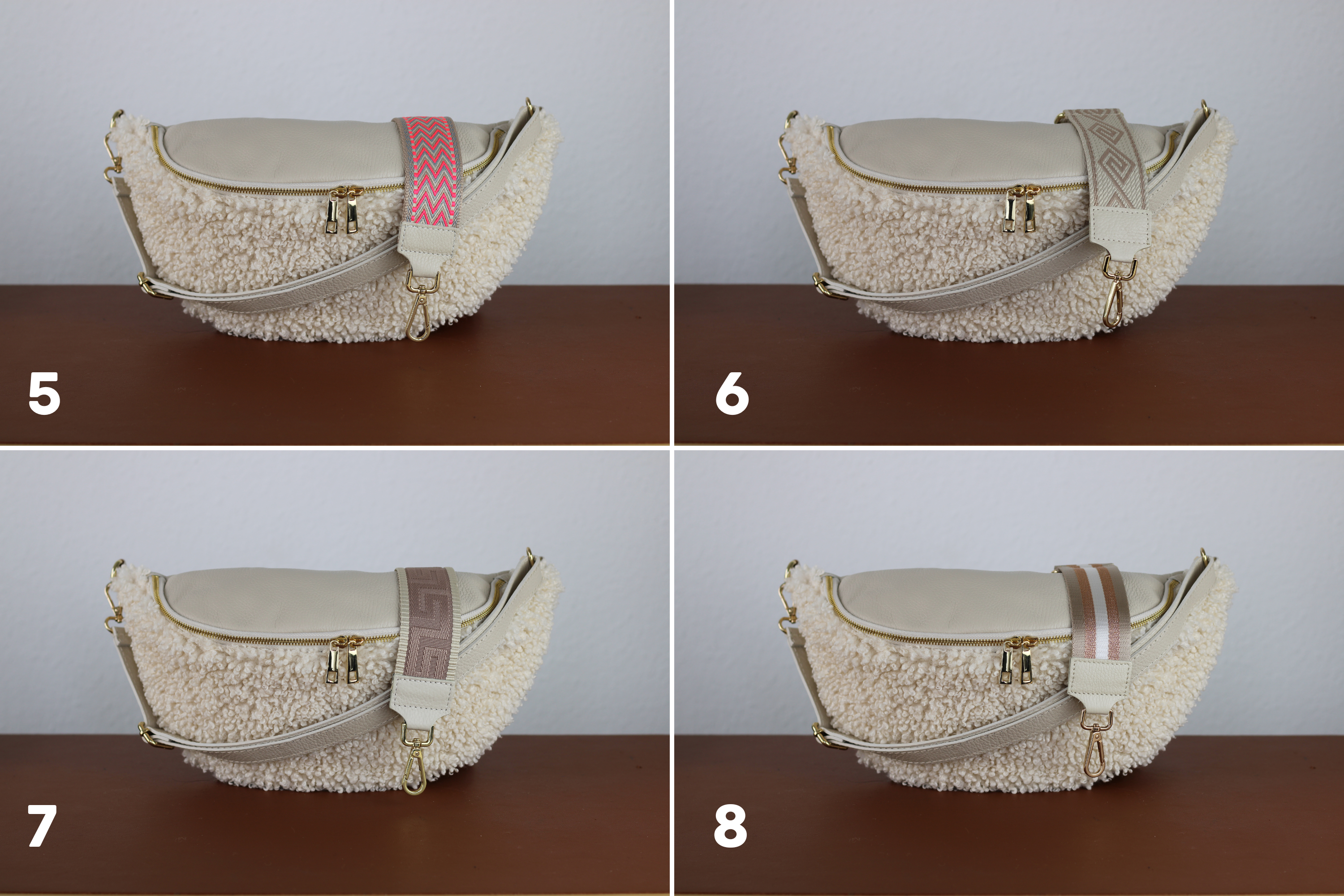 Teddy Bag - Beige (Gold)