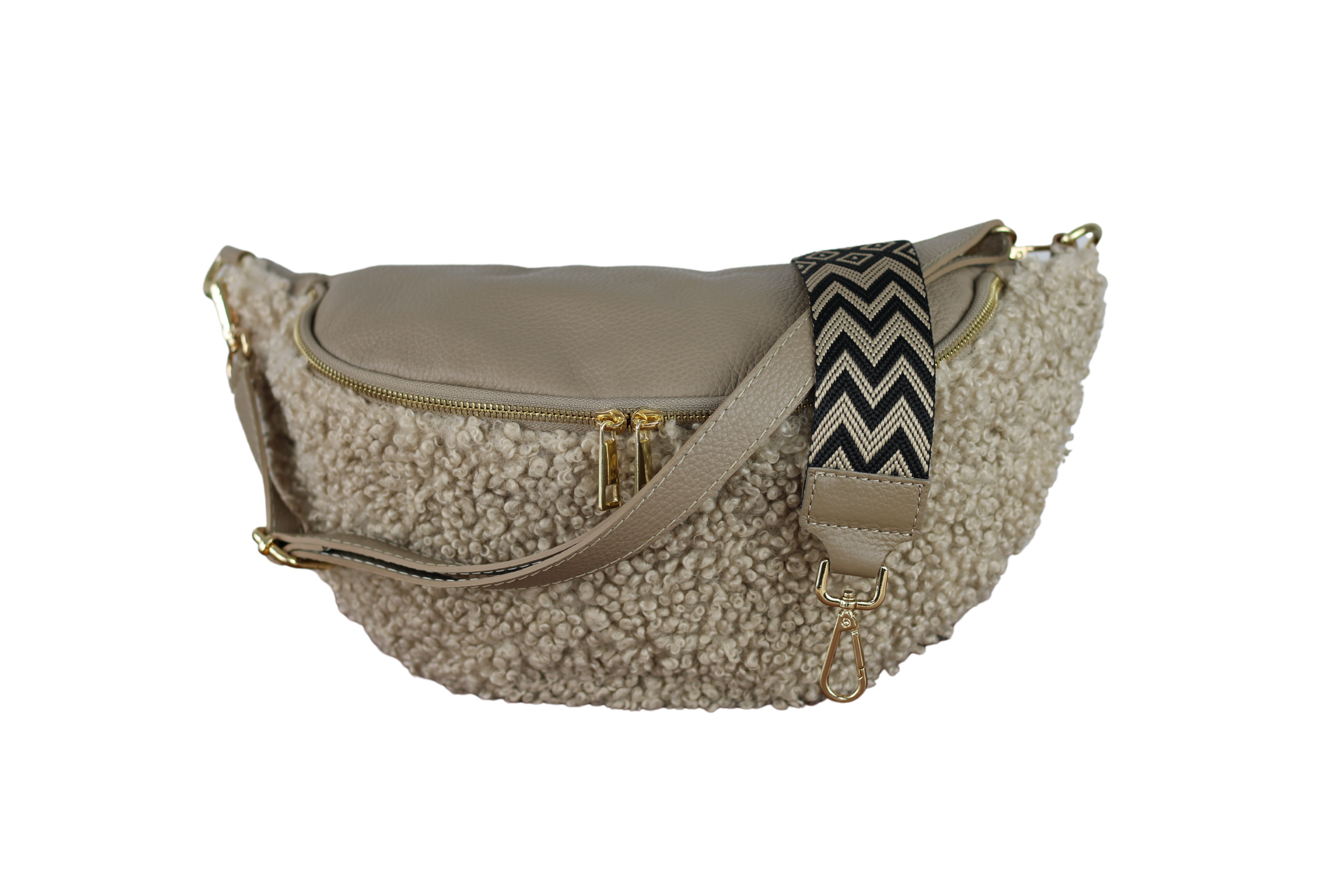 Teddy Bag - Taupe (Gold)