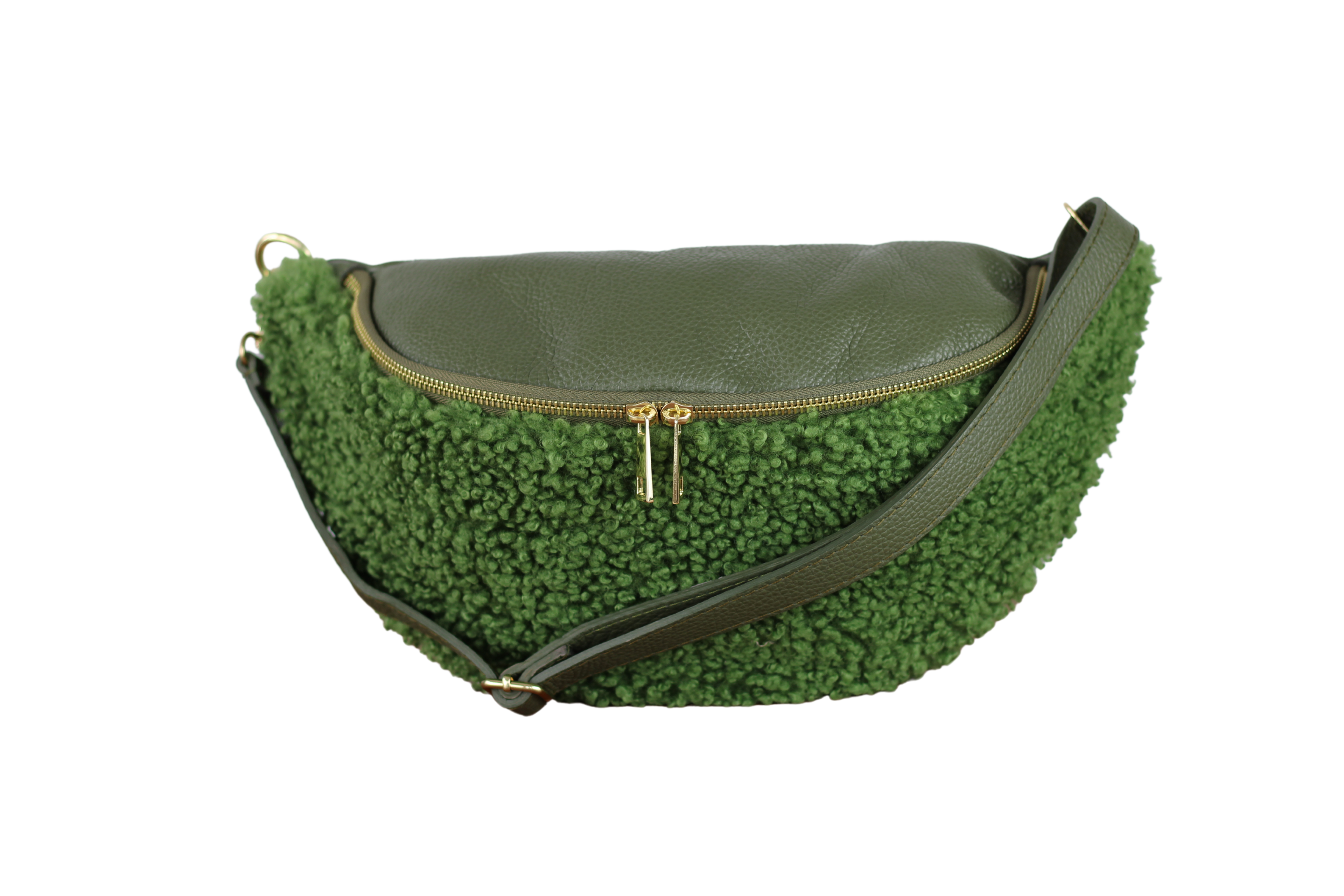Teddy Bag - Khaki (Gold)