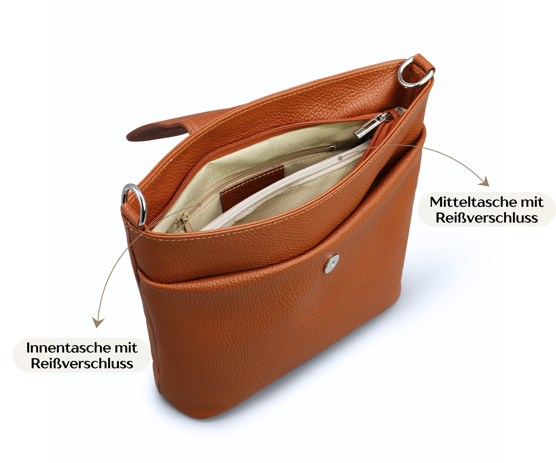 Ellie - Cognac Braun