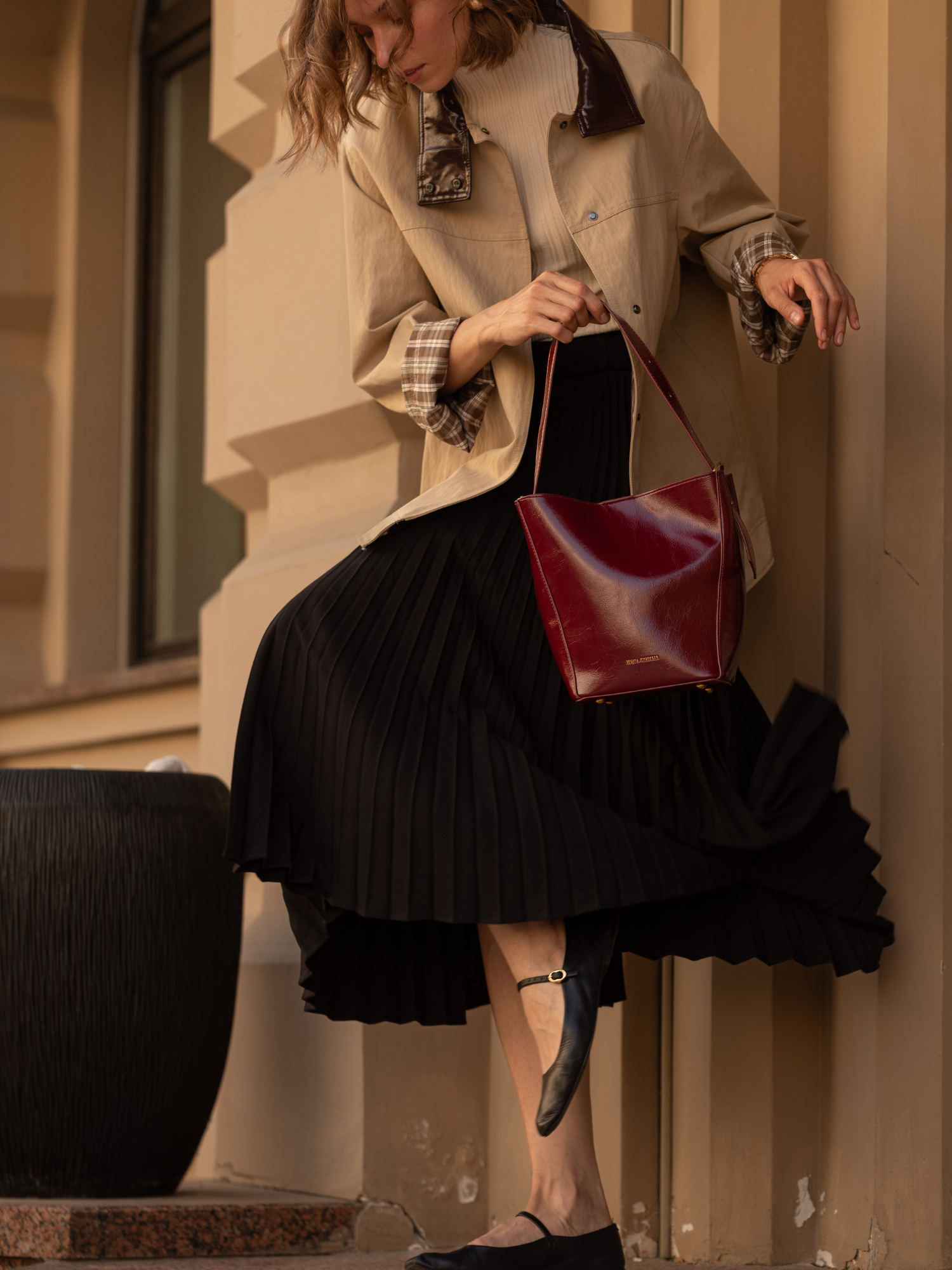 Bucket Bag RS5242-Rot