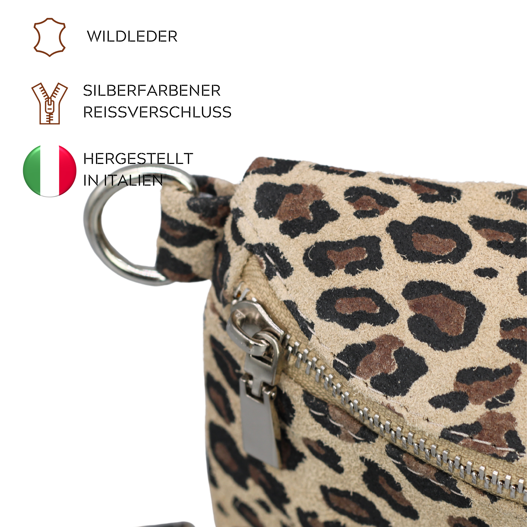 Afia Suede - Leopard