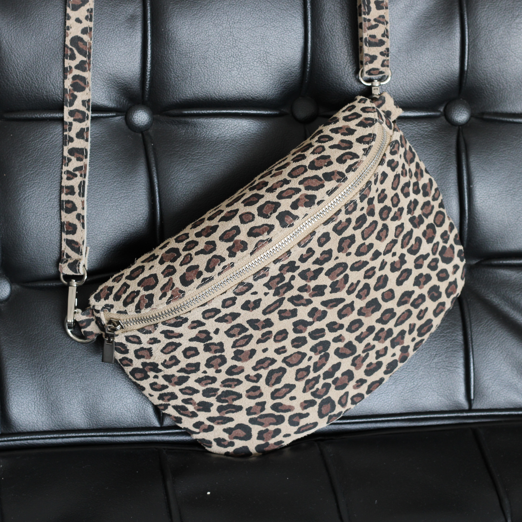 Afia Suede - Leopard